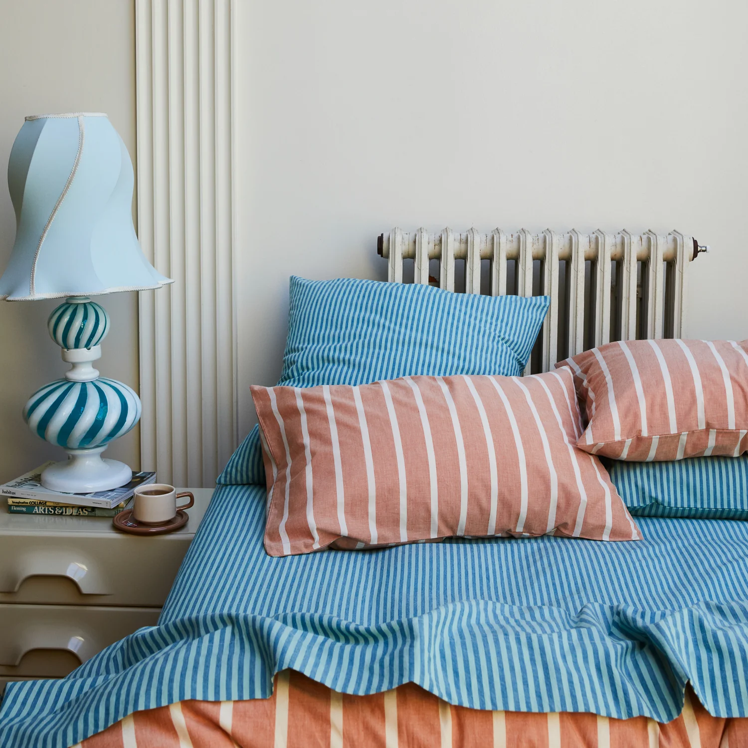 Abrielle Cotton Pillowcase Set - Creme Caramel - Image 2