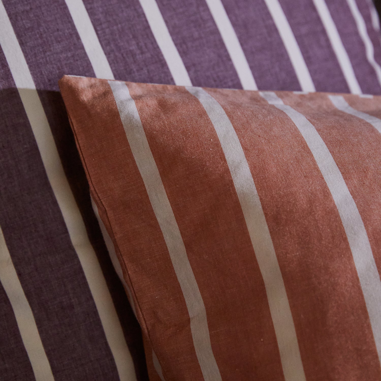 Abrielle Cotton Pillowcase Set - Creme Caramel - Image 9