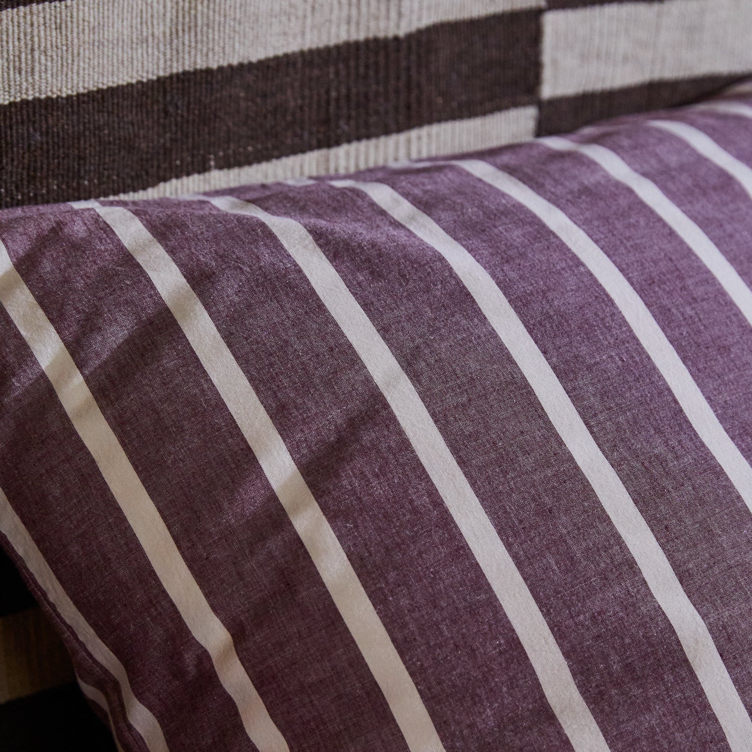 Abrielle Cotton Pillowcase Set - Mahogany - Image 7