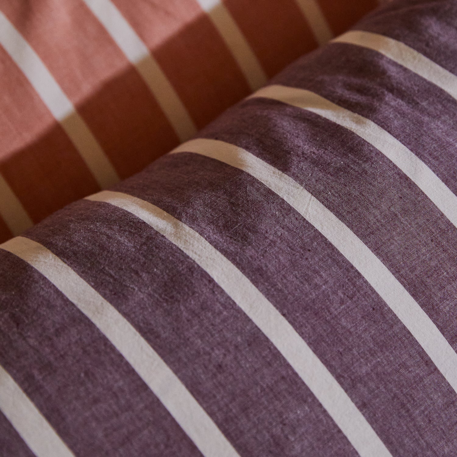 Abrielle Cotton Pillowcase Set - Mahogany - Image 8