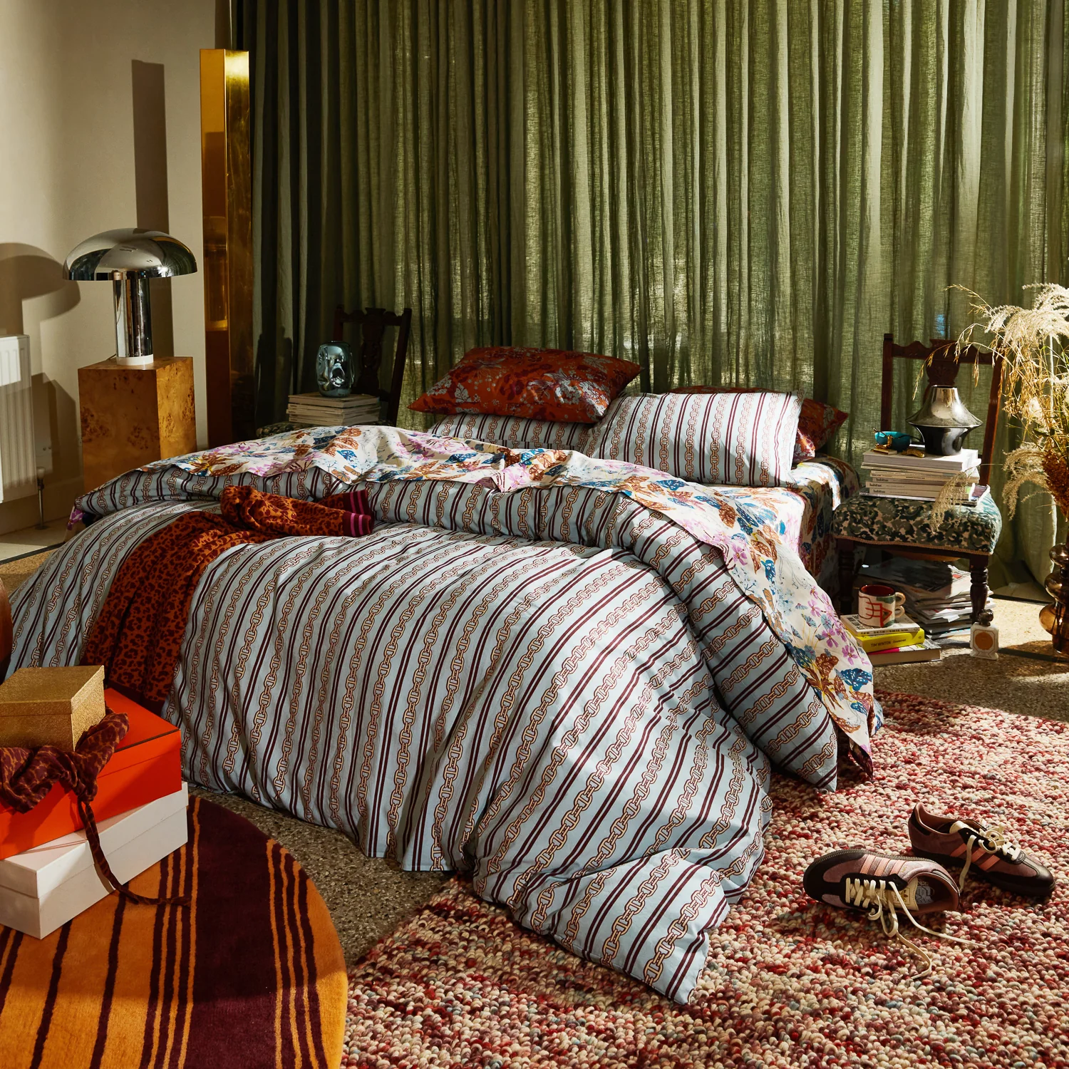 Acadia Cotton Quilt Cover - Cirrus - Image 2