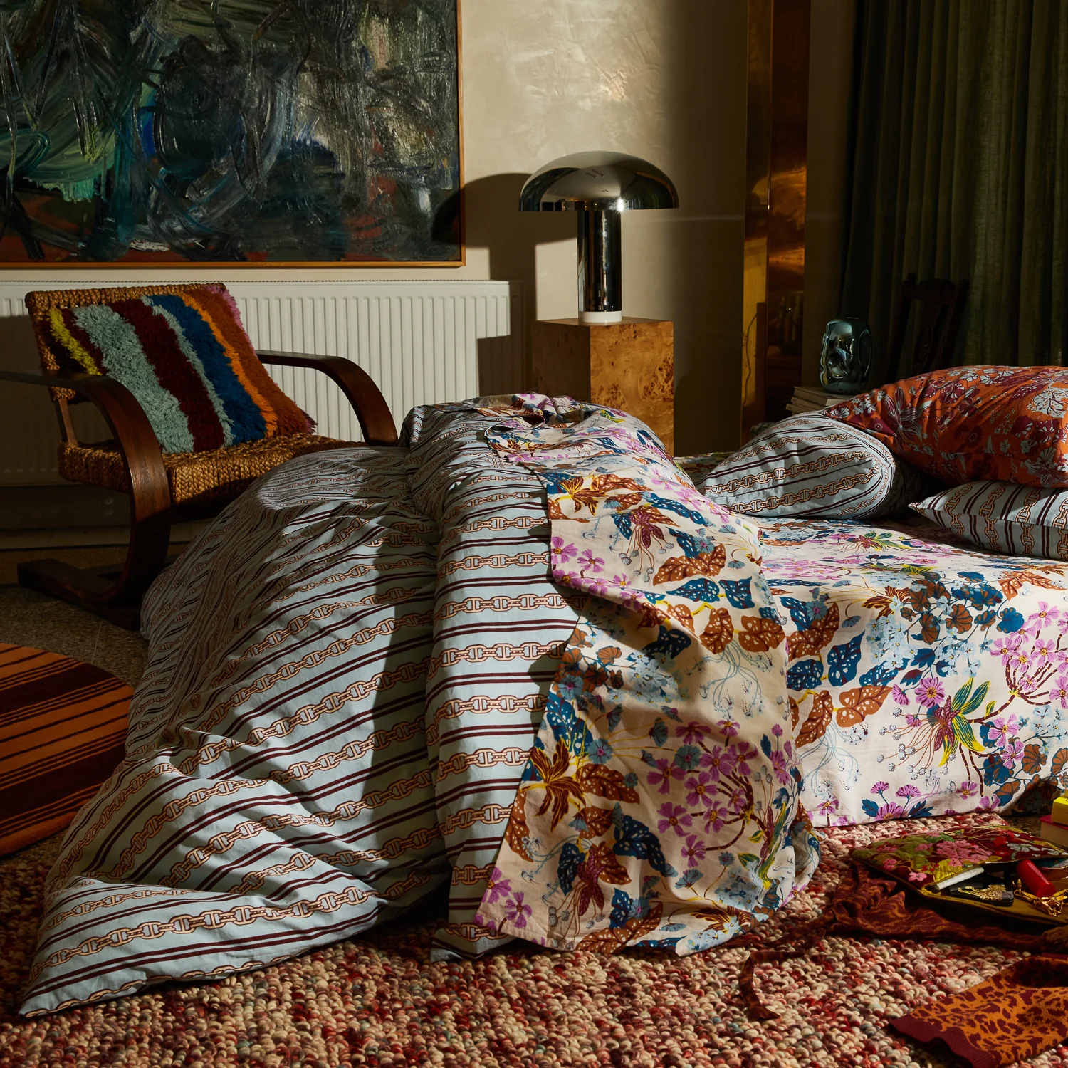 Acadia Cotton Quilt Cover - Cirrus - Image 5
