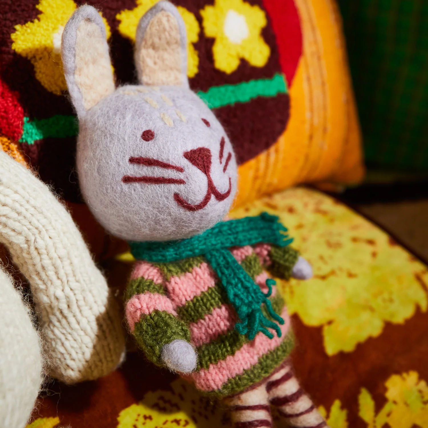 Ada Felt Bunny Toy - Image 2