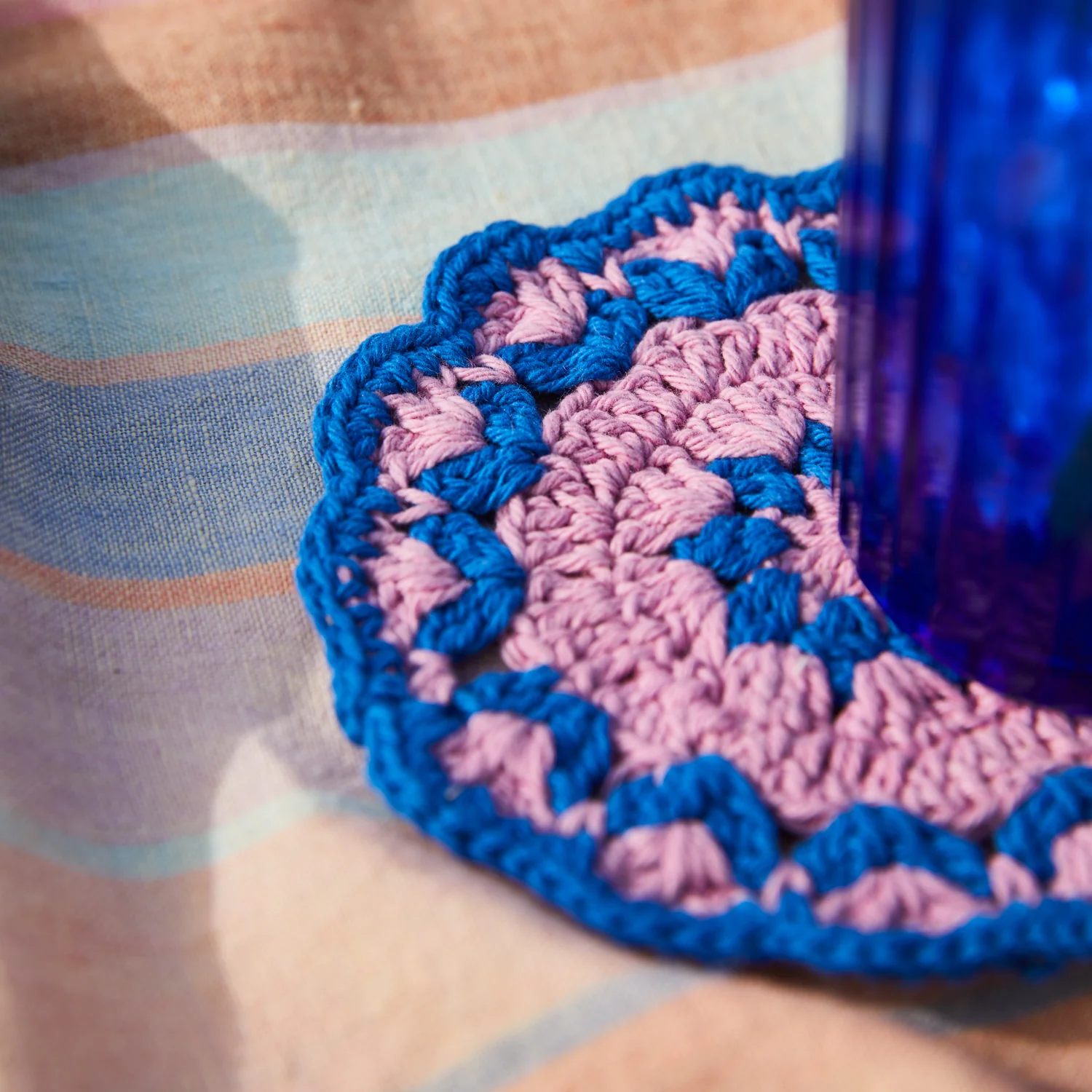 Aditi Crochet Coaster Set - Image 9