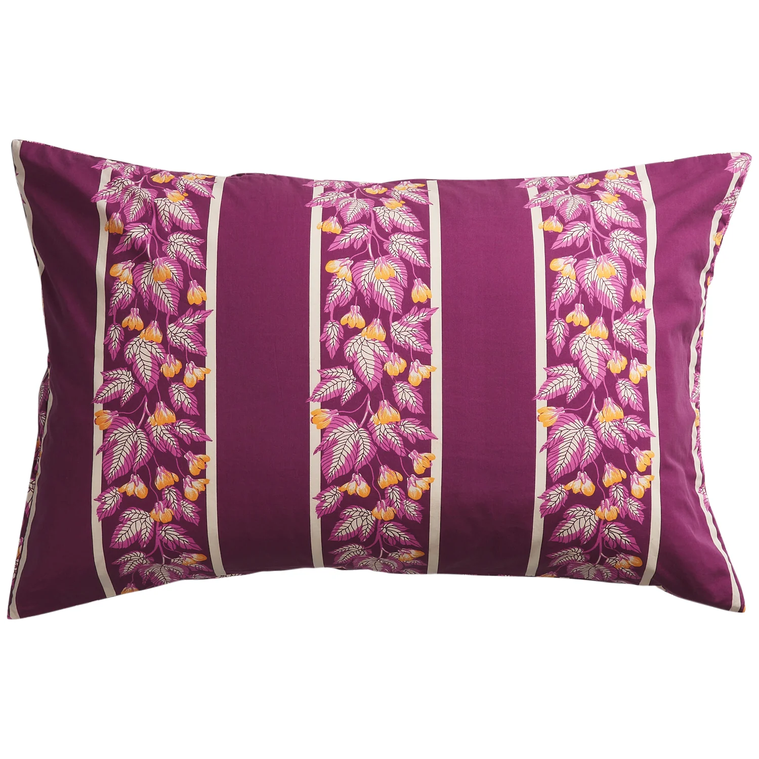 Agata Cotton Pillowcase Set - Mulberry