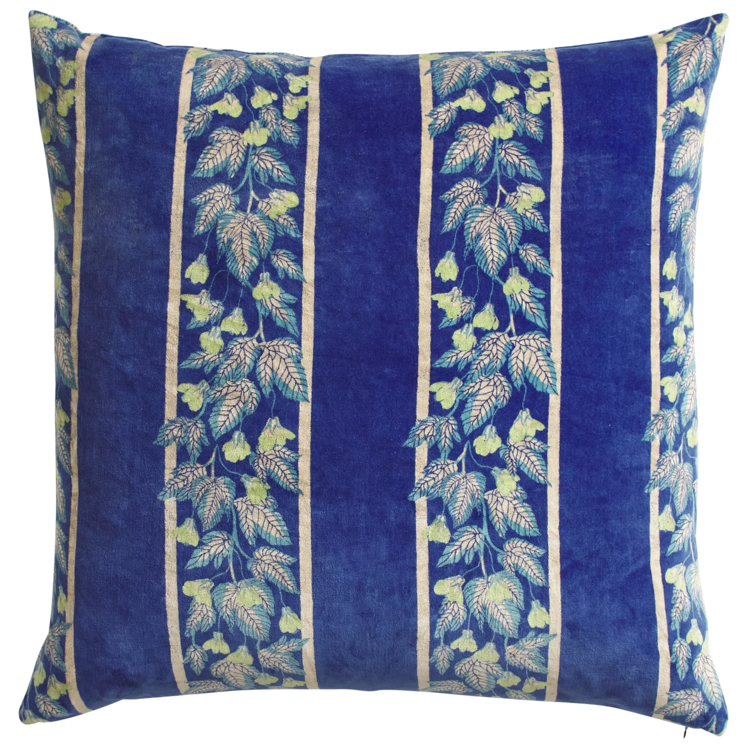 Agata Velvet Cushion - Ultramarine - Image 6