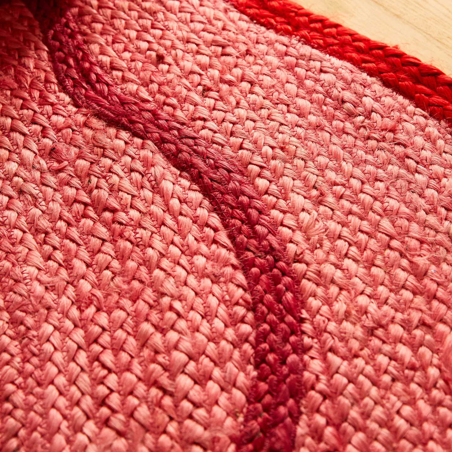 Alessa Jute Rug - Hibiscus - Image 4