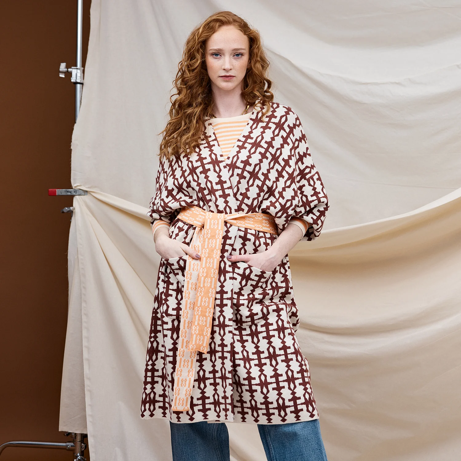 Amata Jacquard Robe - Image 4