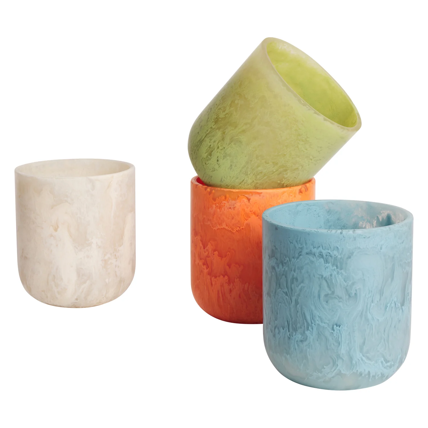 Amisha Vase - Persimmon - Image 4