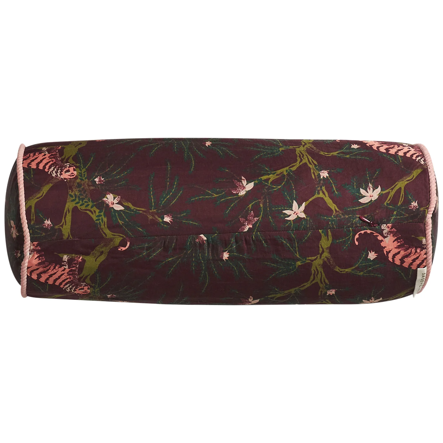 Andrea Bolster Cushion - Rosewood - Image 9
