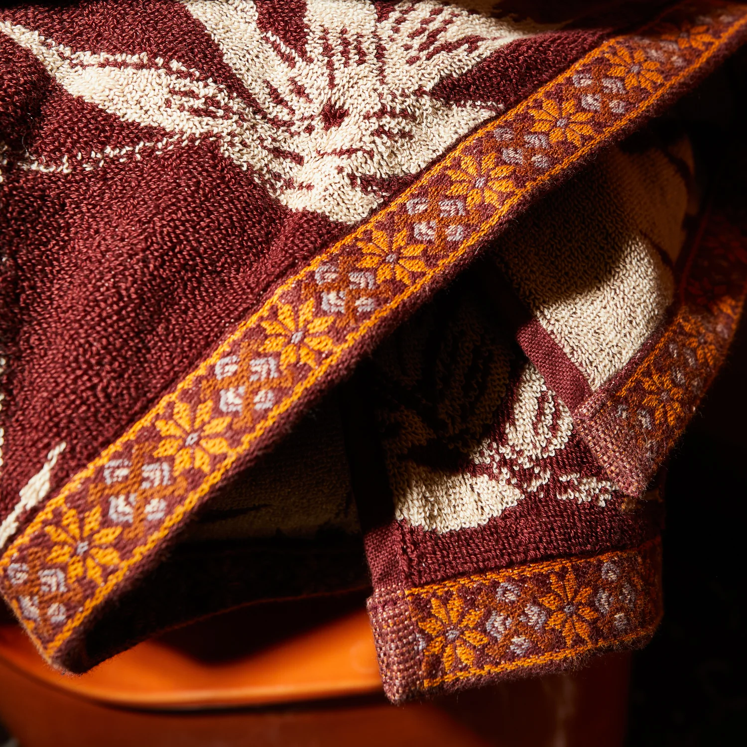 Aneta Bath Sheet - Rosewood - Image 7