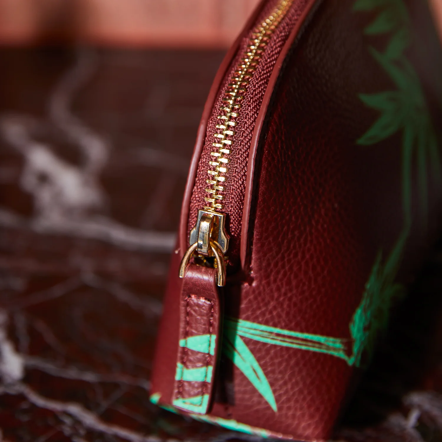 Aneta Cosmetic Pouch - Rosewood - Image 6
