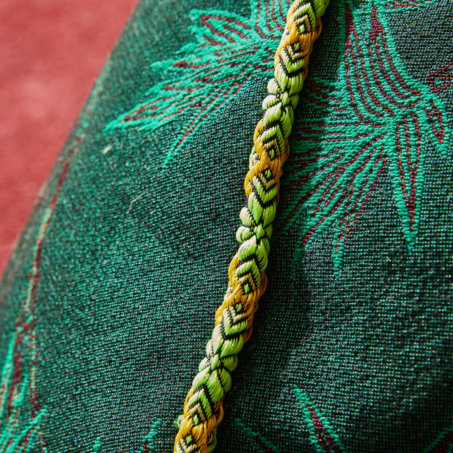 Aneta Jacquard Lounger Cover - Image 4