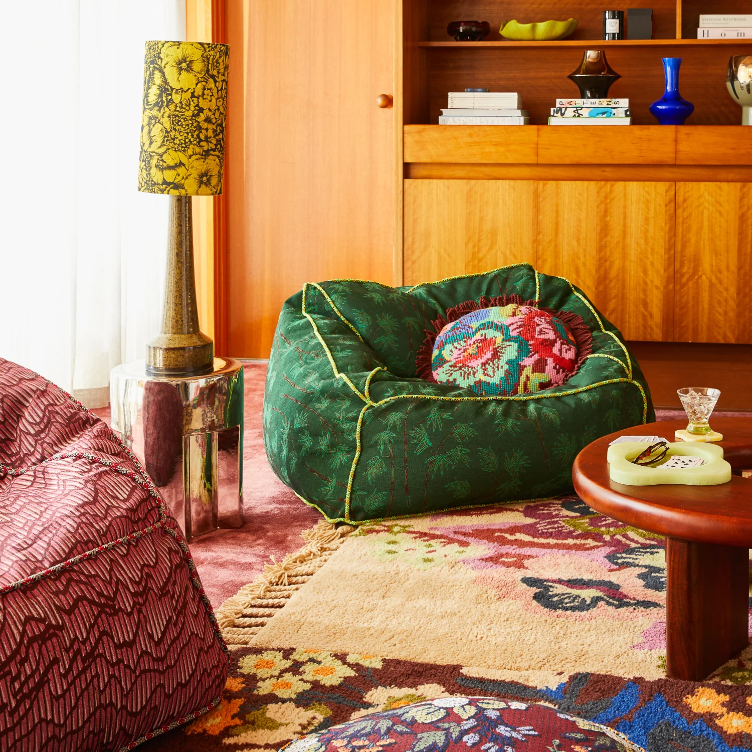 Aneta Jacquard Lounger Cover - Image 5
