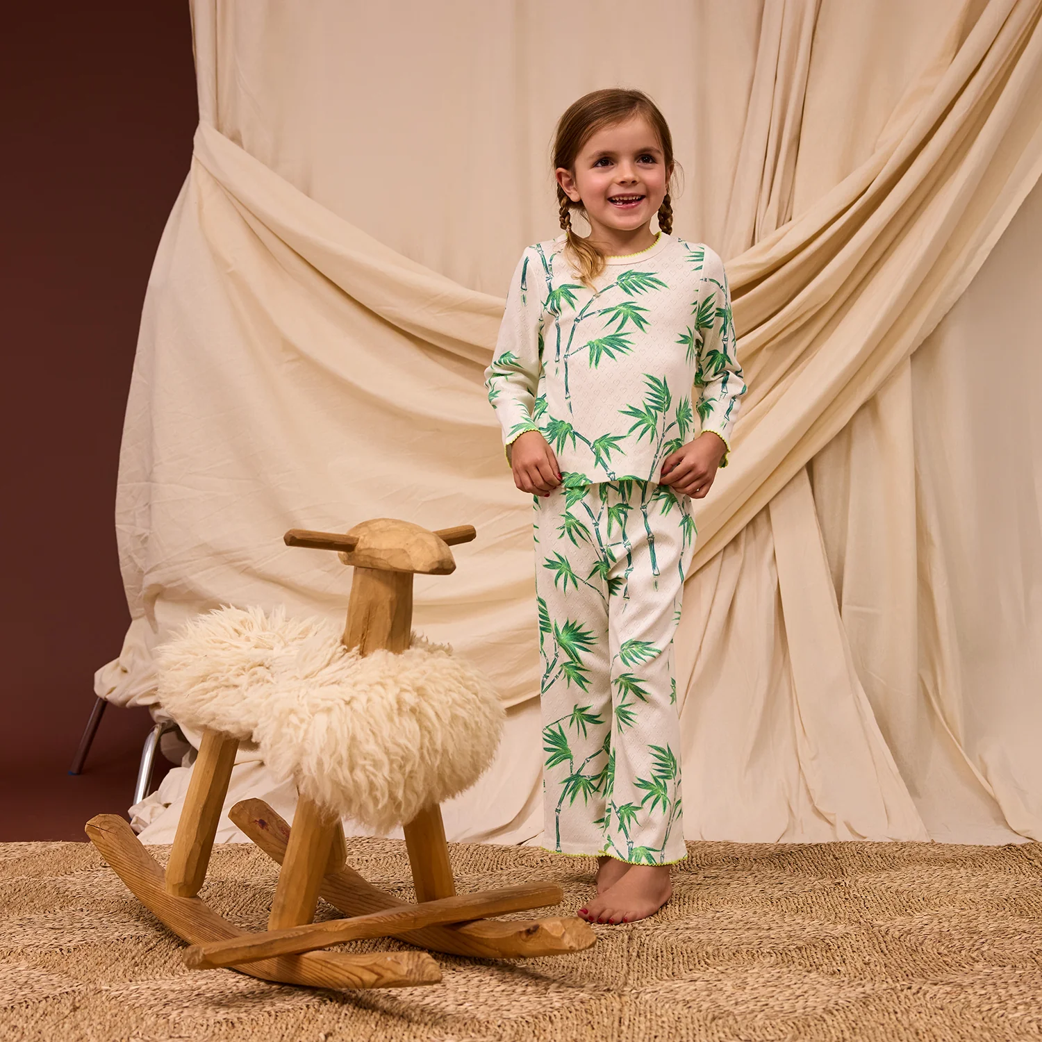 Aneta Kids Pointelle Pyjama Set