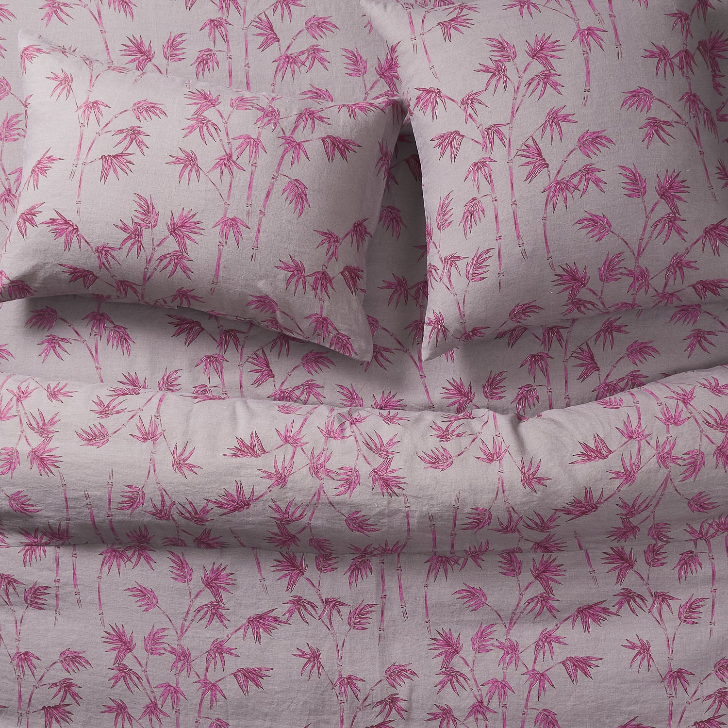 Aneta Linen Sheets - Mink Grey - Image 3