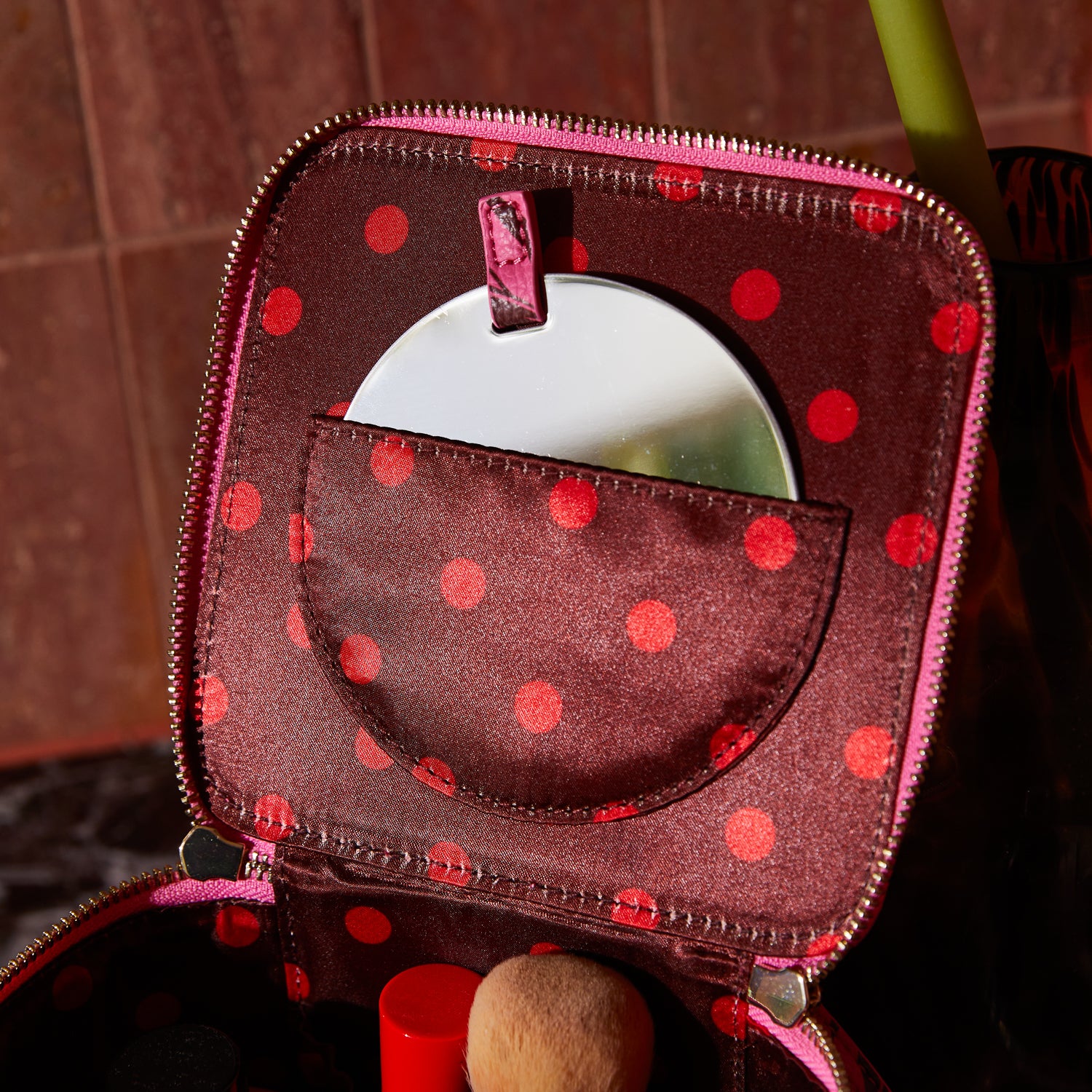 Aneta Small Vanity Case - Primrose - Image 3