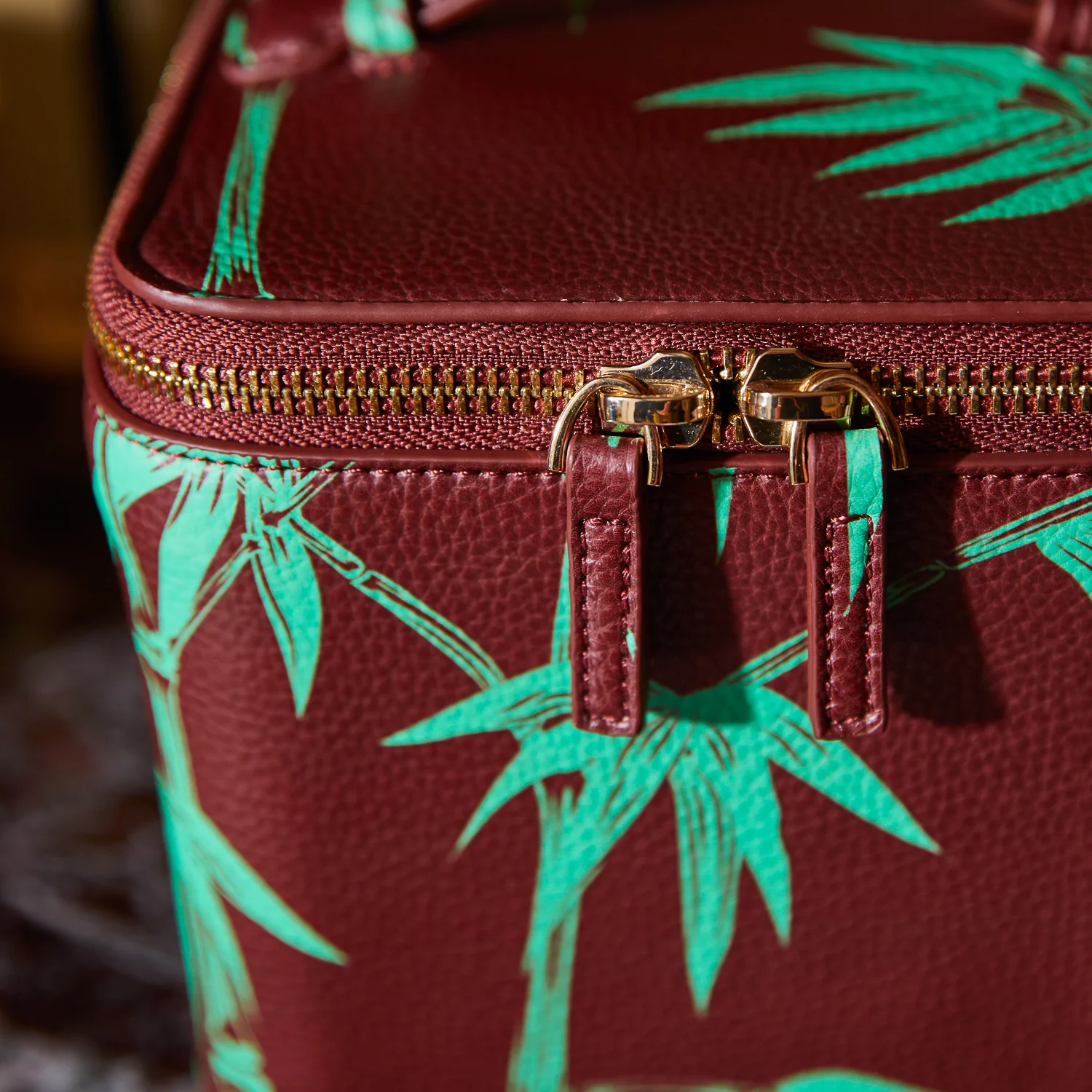 Aneta Small Vanity Case - Rosewood - Image 4
