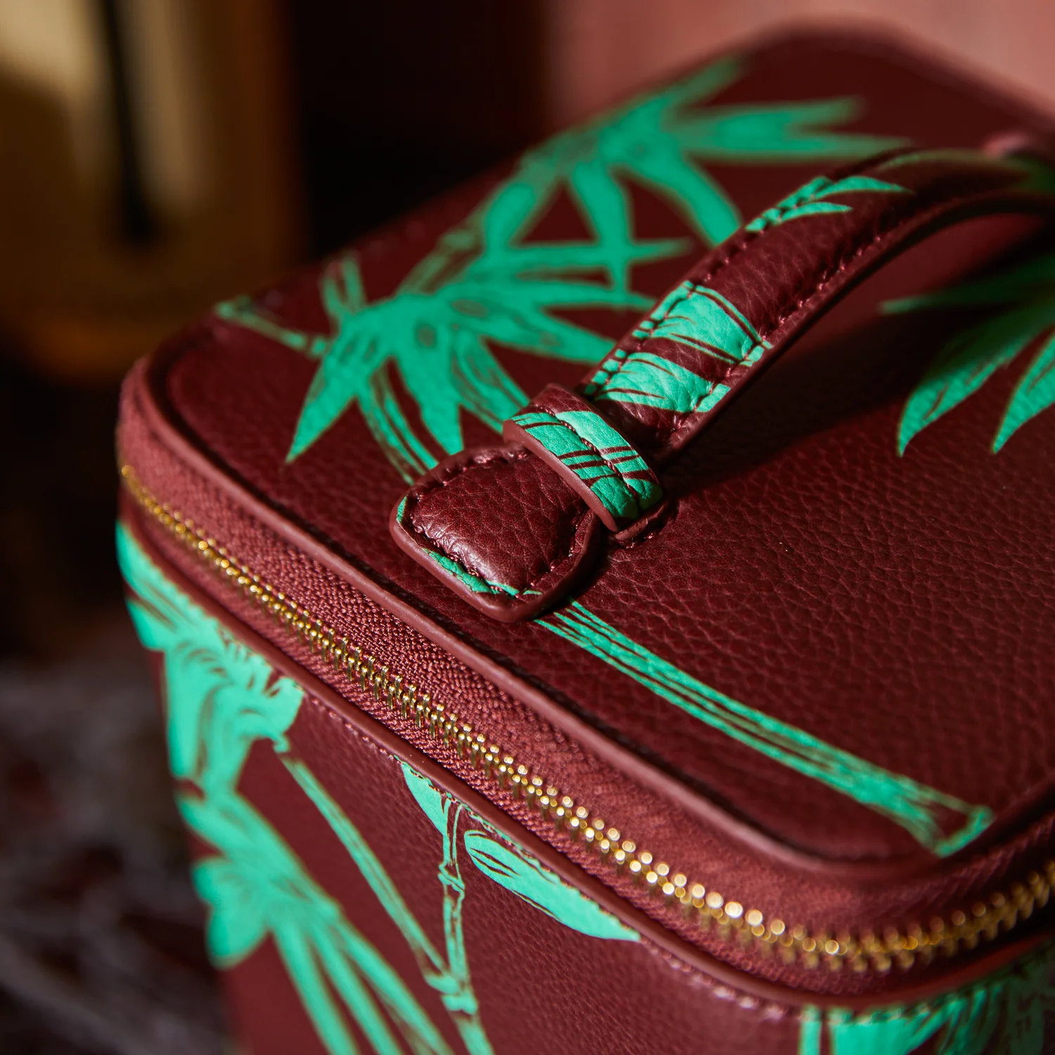 Aneta Small Vanity Case - Rosewood - Image 5
