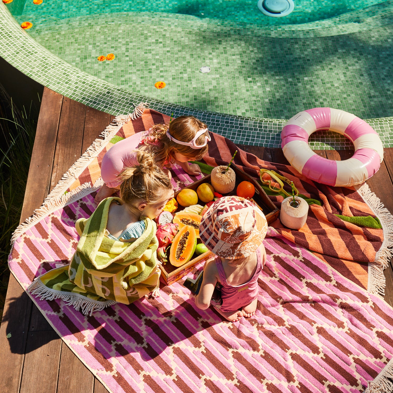 Anna Swim Ring - Bubblegum - Image 3