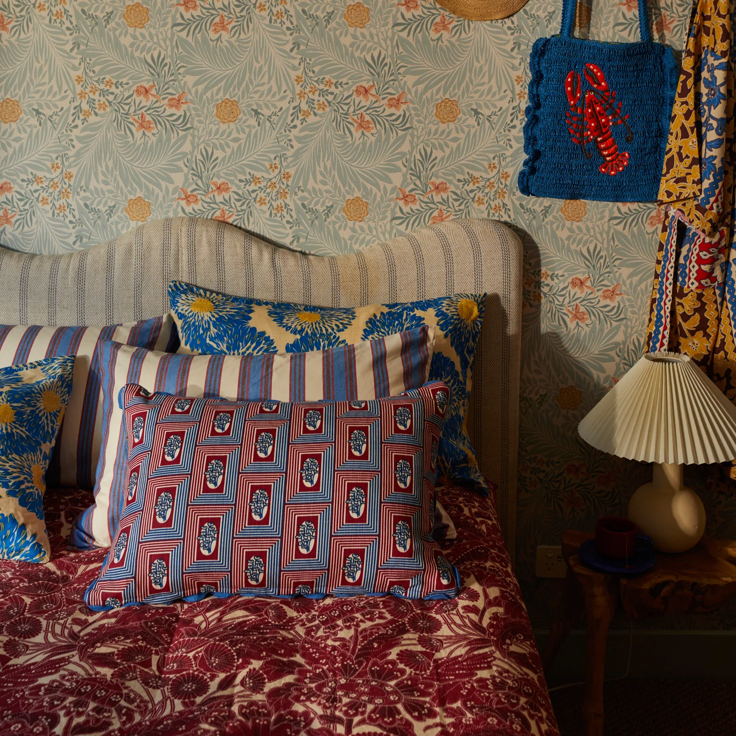 Antonella Cushion - Azure - Image 3