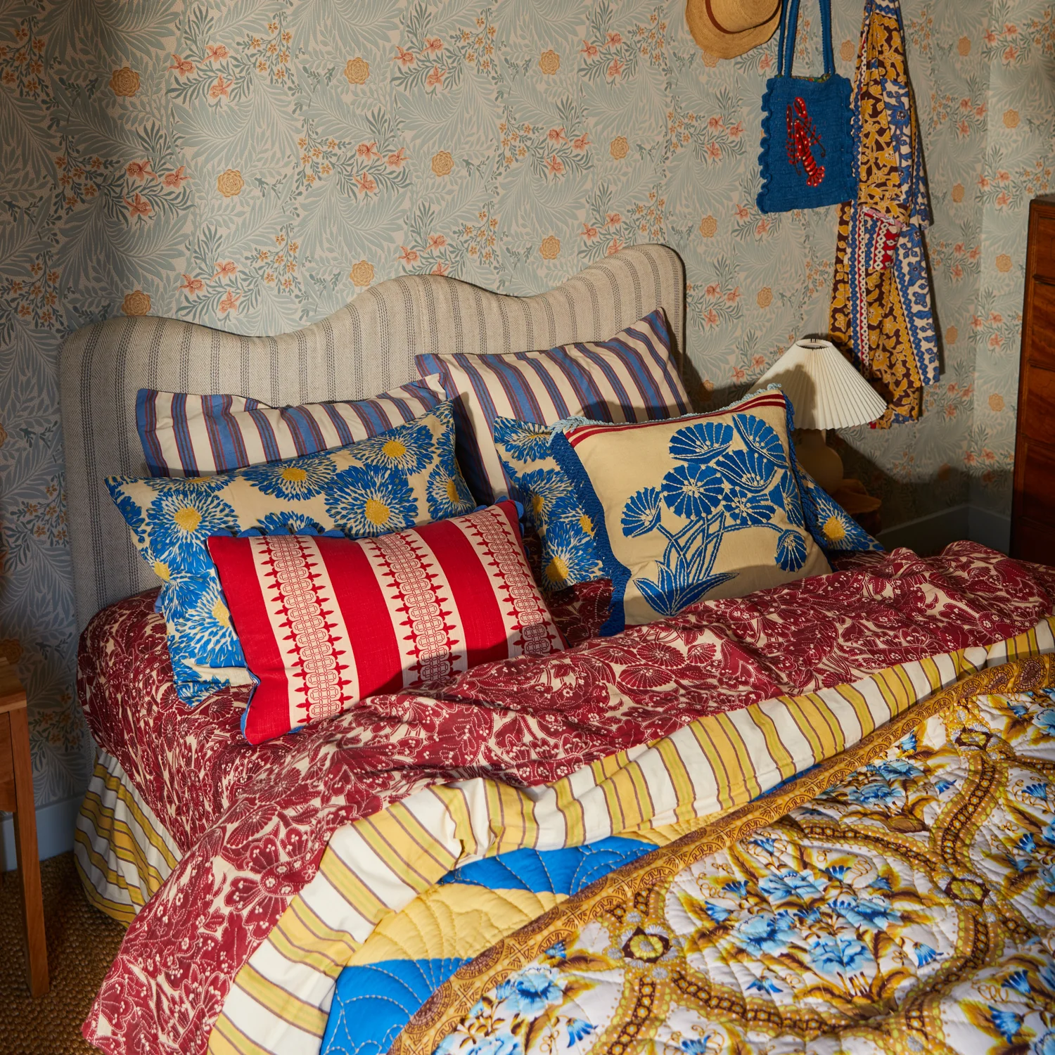 Antonella Cushion - Azure - Image 6