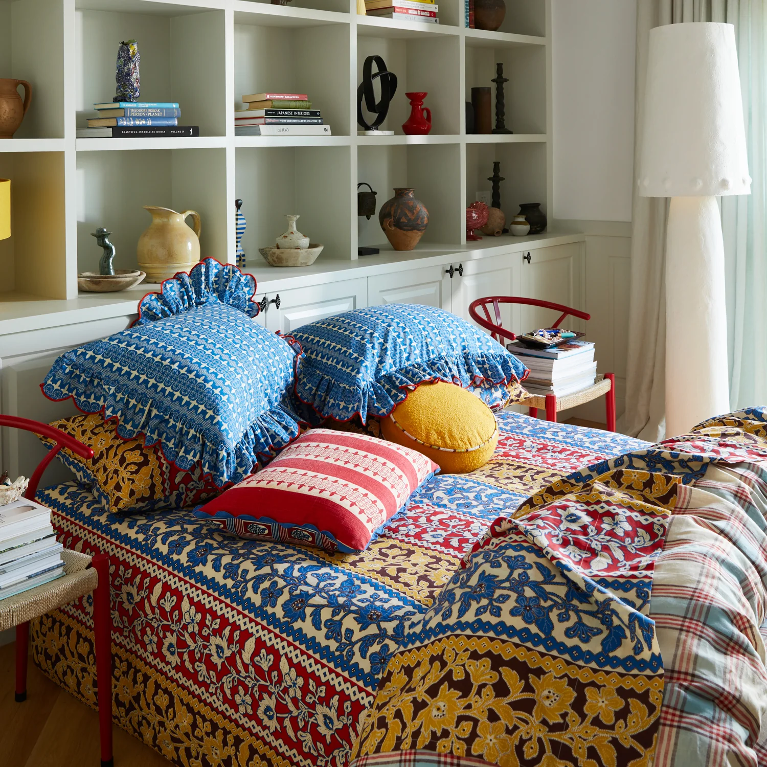 Antonella Cushion - Azure - Image 7