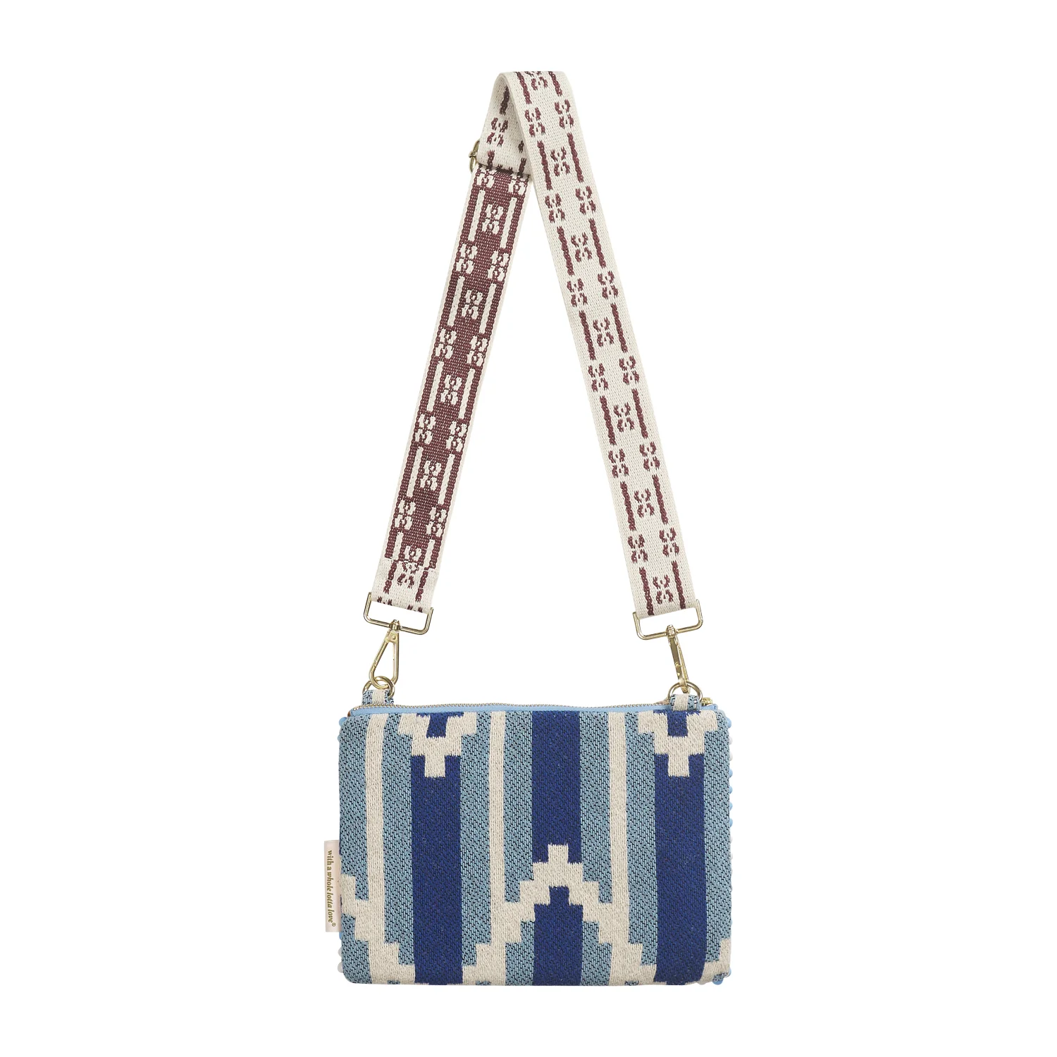 Anvi Beaded Clutch - Blue Jean - Image 5