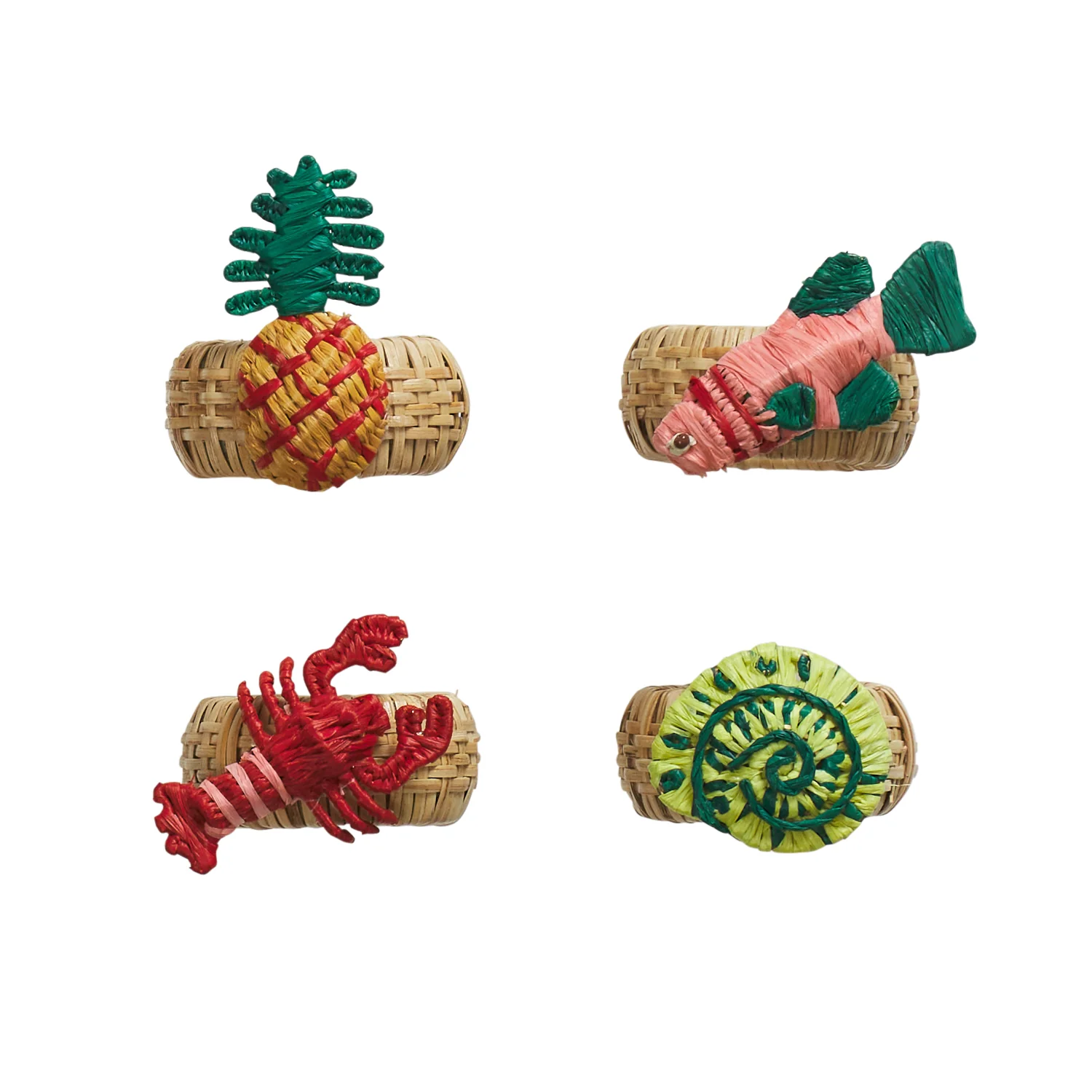 Aria Napkin Ring Set - Dune - Image 8