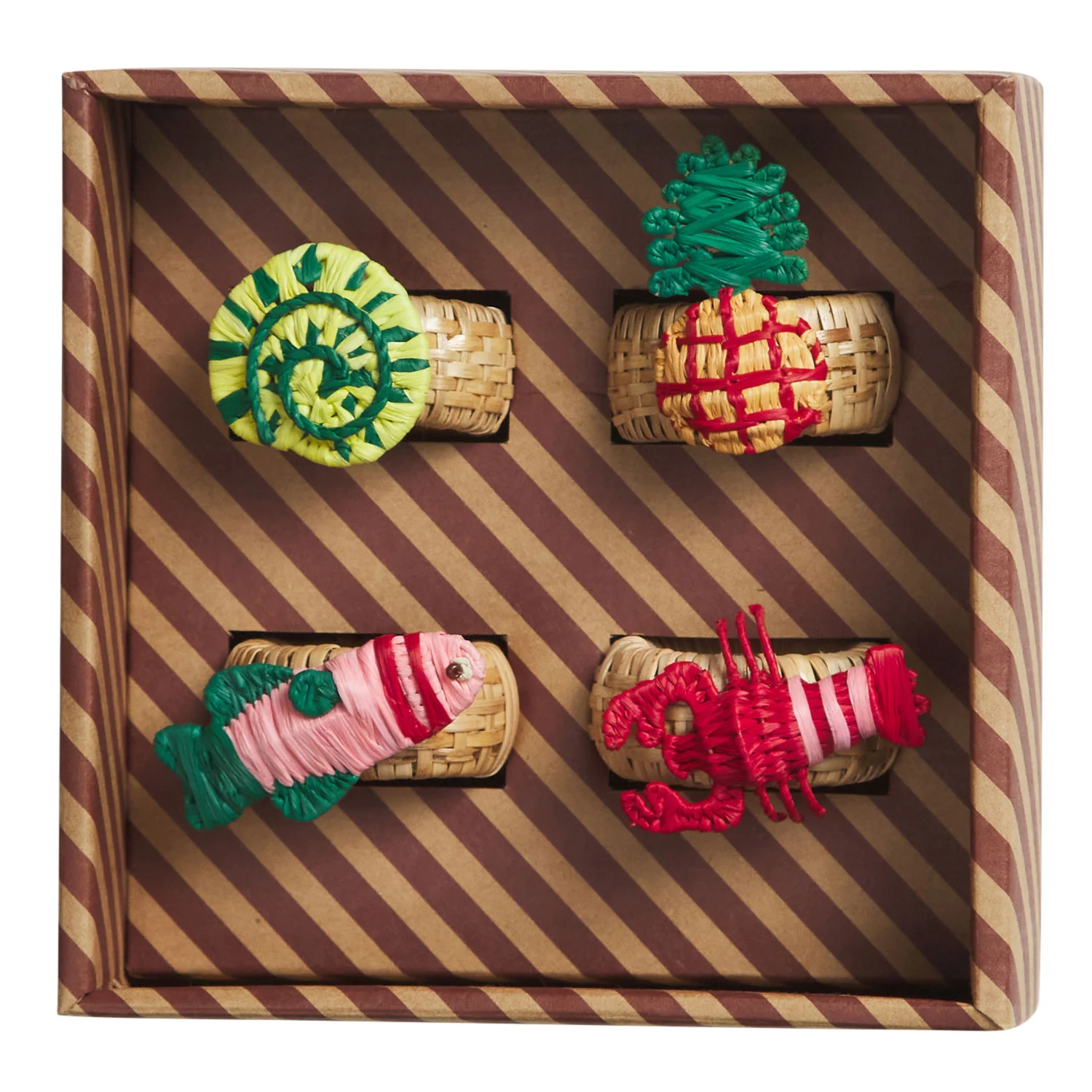Aria Napkin Ring Set - Dune - Image 9