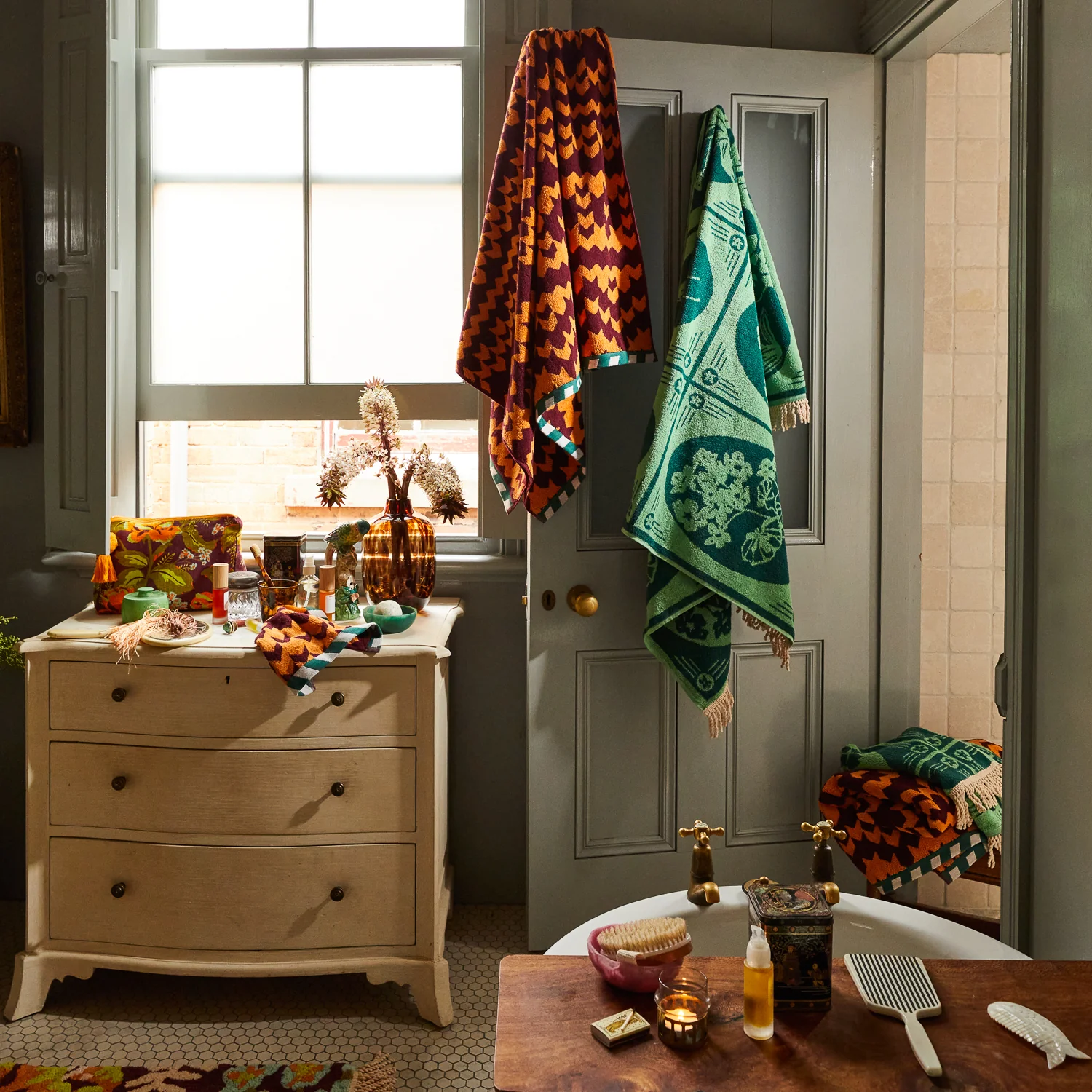 Arlette Bath Sheet - Kent - Image 5