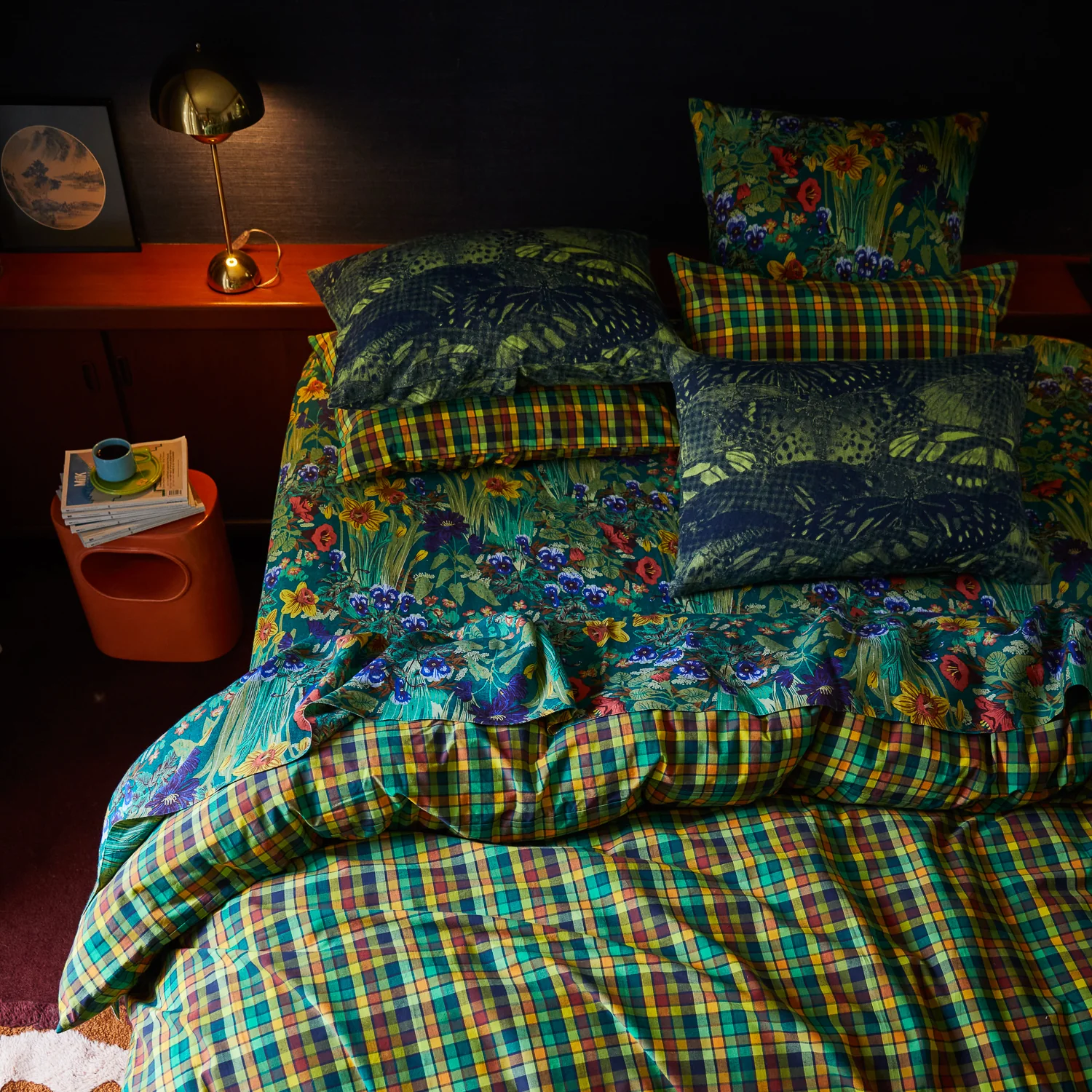 Babette Linen Sheets - Verdant - Image 3