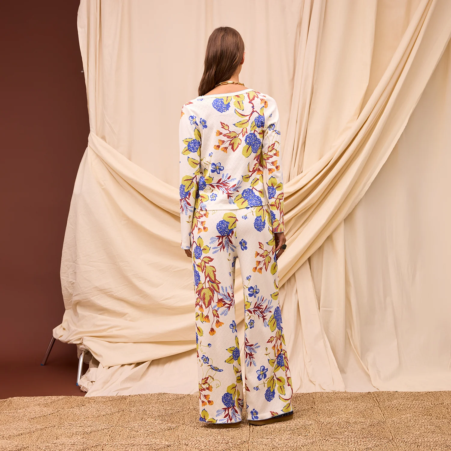 Babette Pointelle Pyjama Set - Image 7