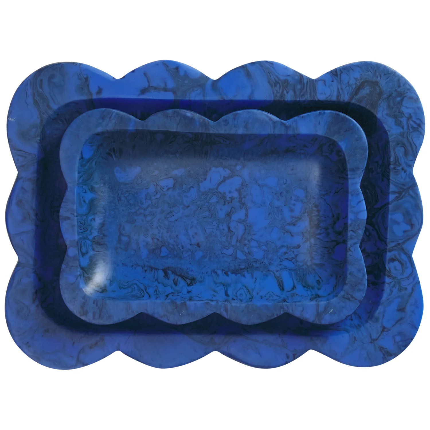 Beau Small Tray - Azure - Image 3