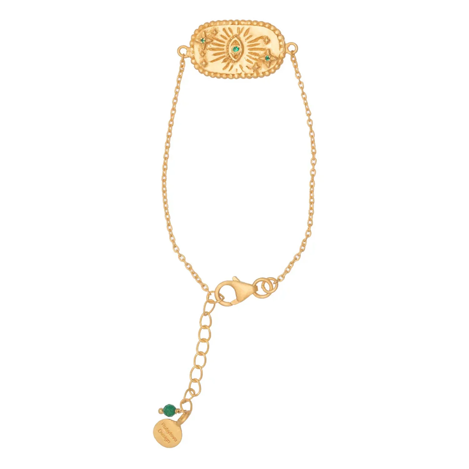Berber Bracelet - Green Zircon