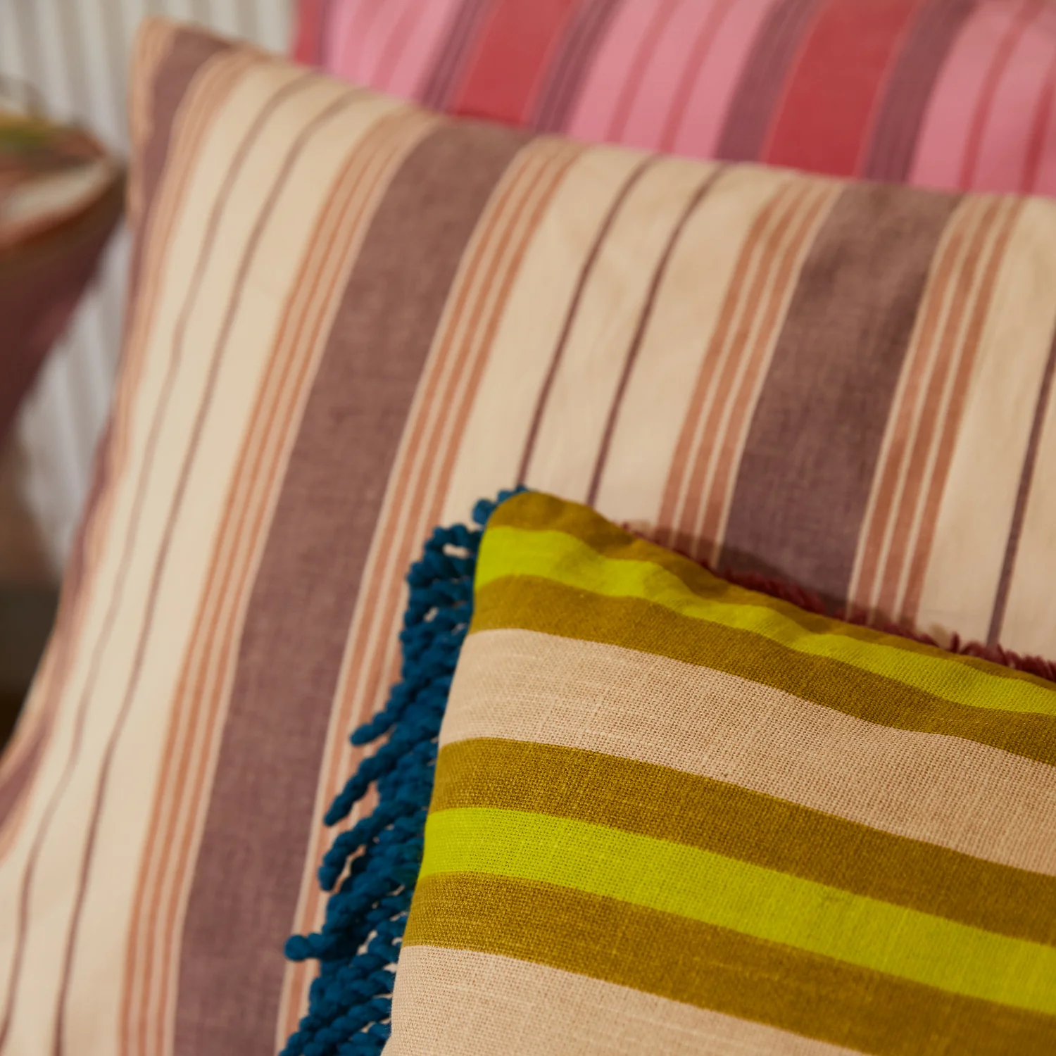 Brigitte Cotton Euro Pillowcase Set - Mahogany - Image 5
