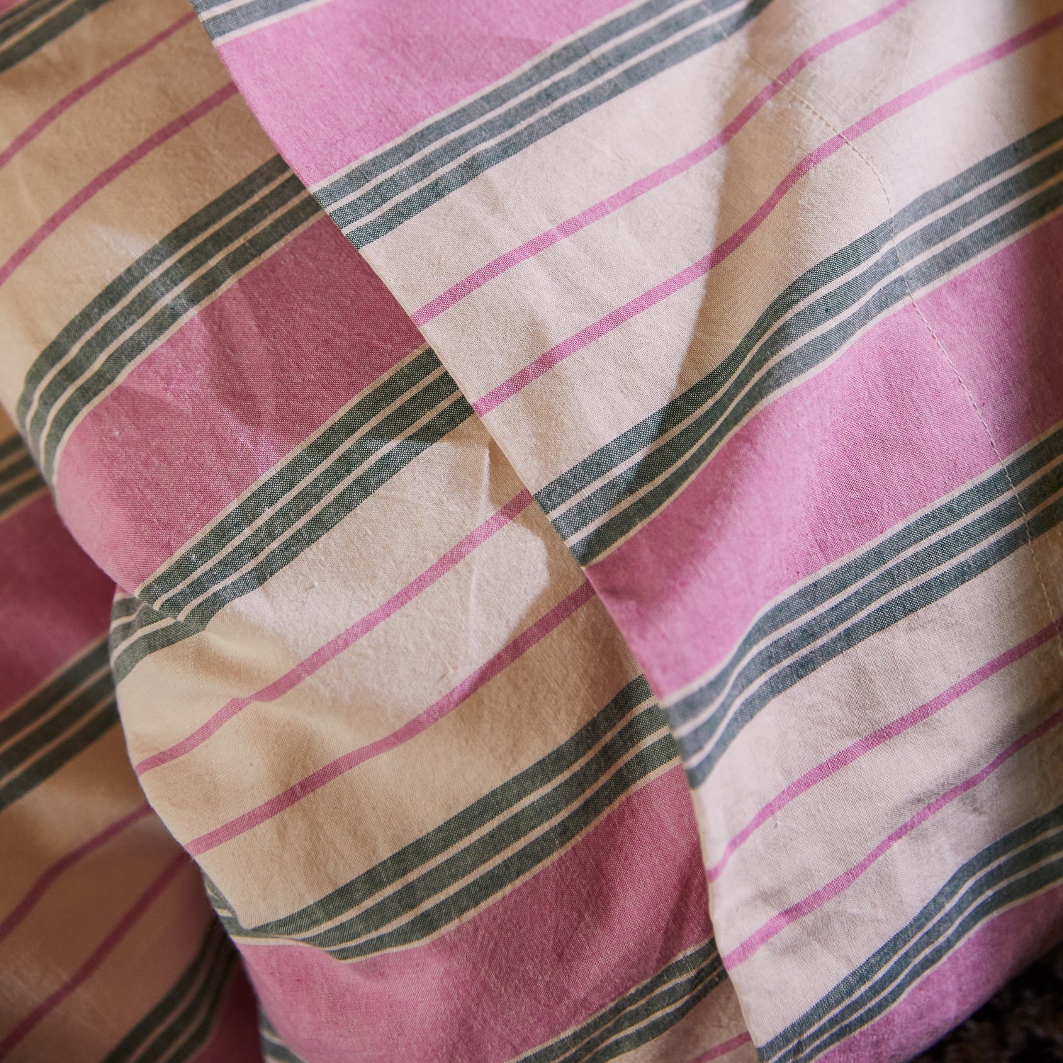 Brigitte Cotton Sheets - Fuchsia - Image 8