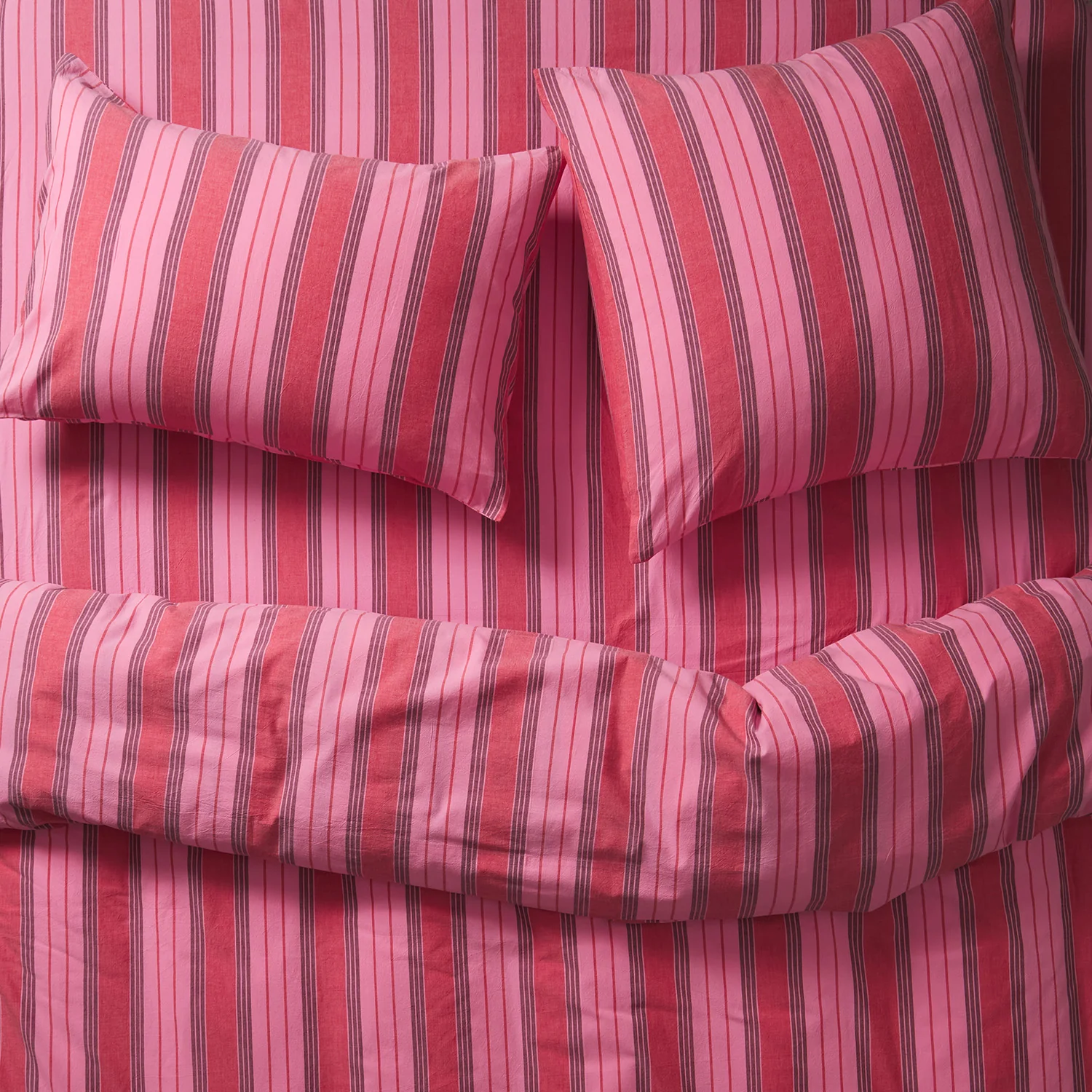 Brigitte Cotton Sheets - Scarlet - Image 3