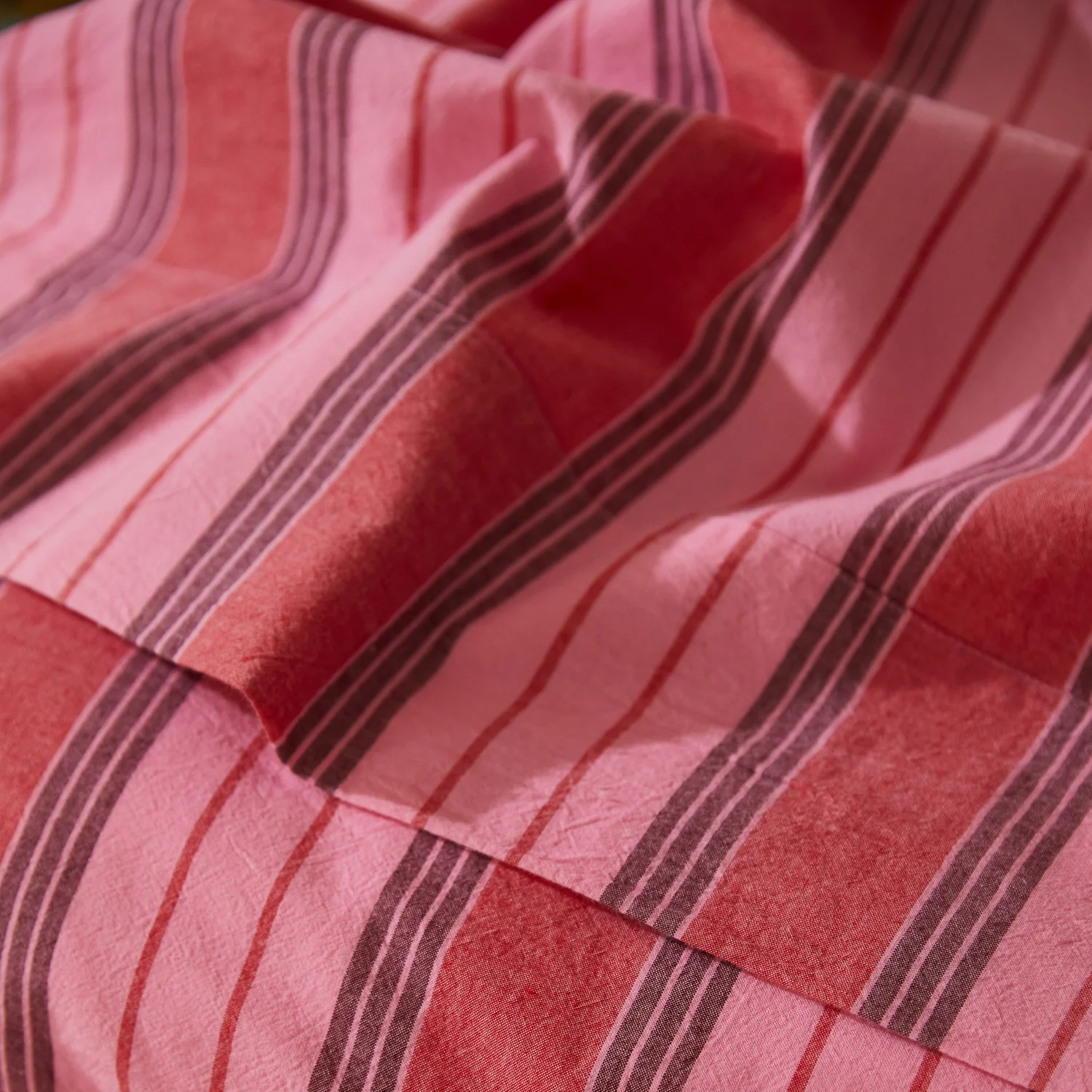 Brigitte Cotton Sheets - Scarlet - Image 6