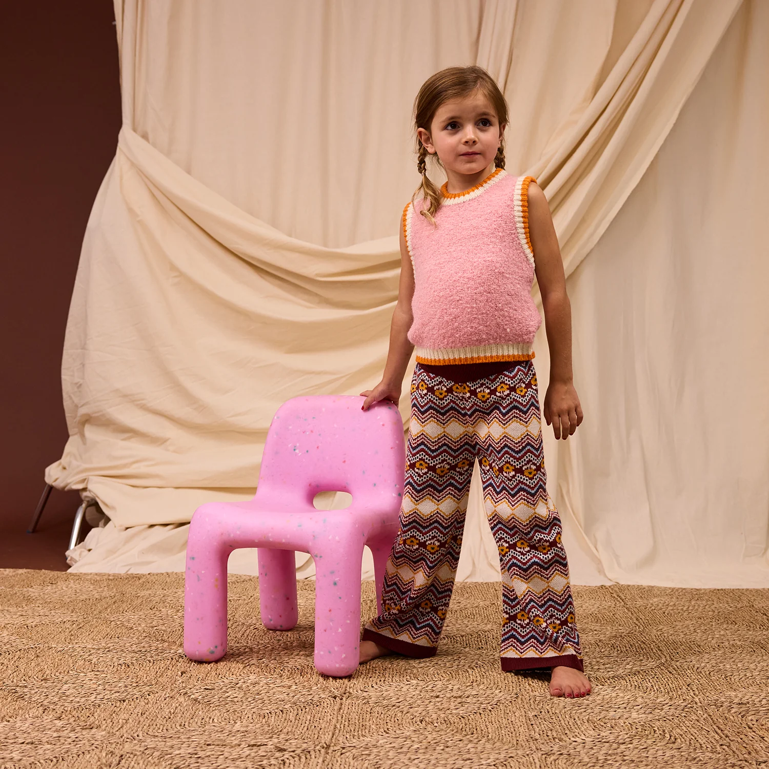 Calina Kids Knit Pants - Image 3