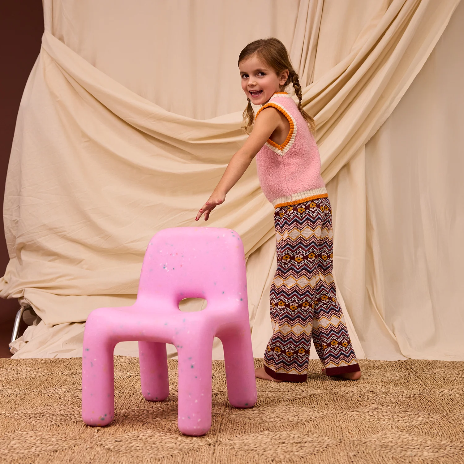 Calina Kids Knit Pants - Image 4