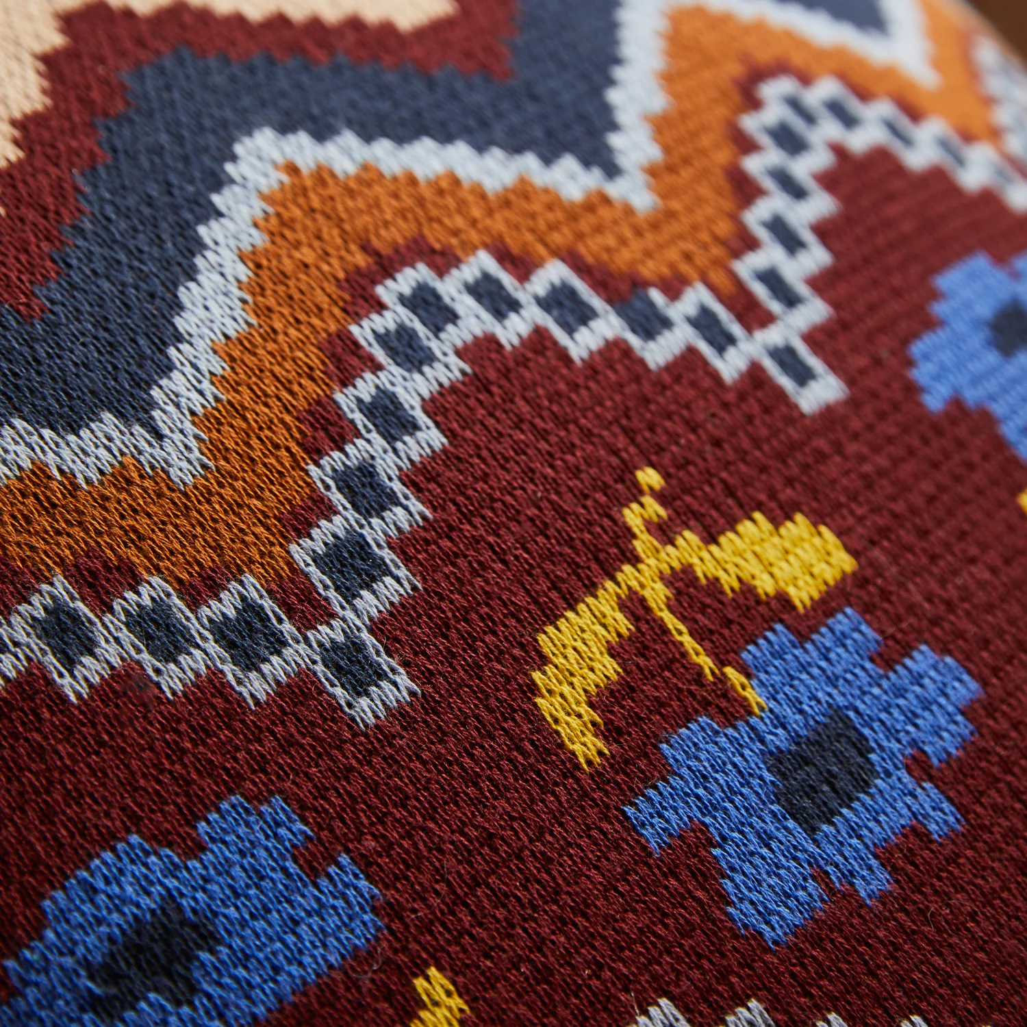 Calina Knit Cushion - Ink - Image 3
