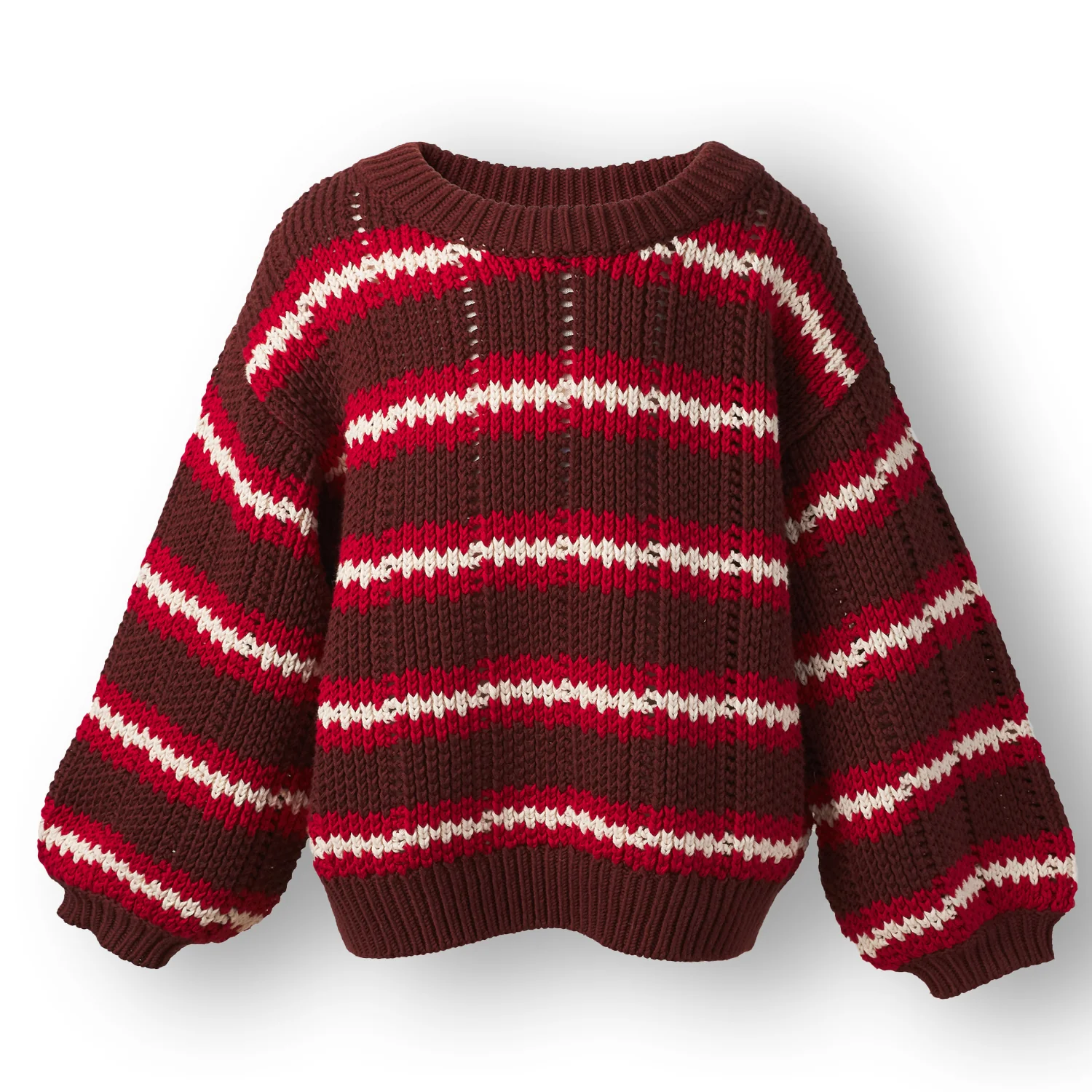 Carmila Kids Knit Jumper - Garnet - Image 6