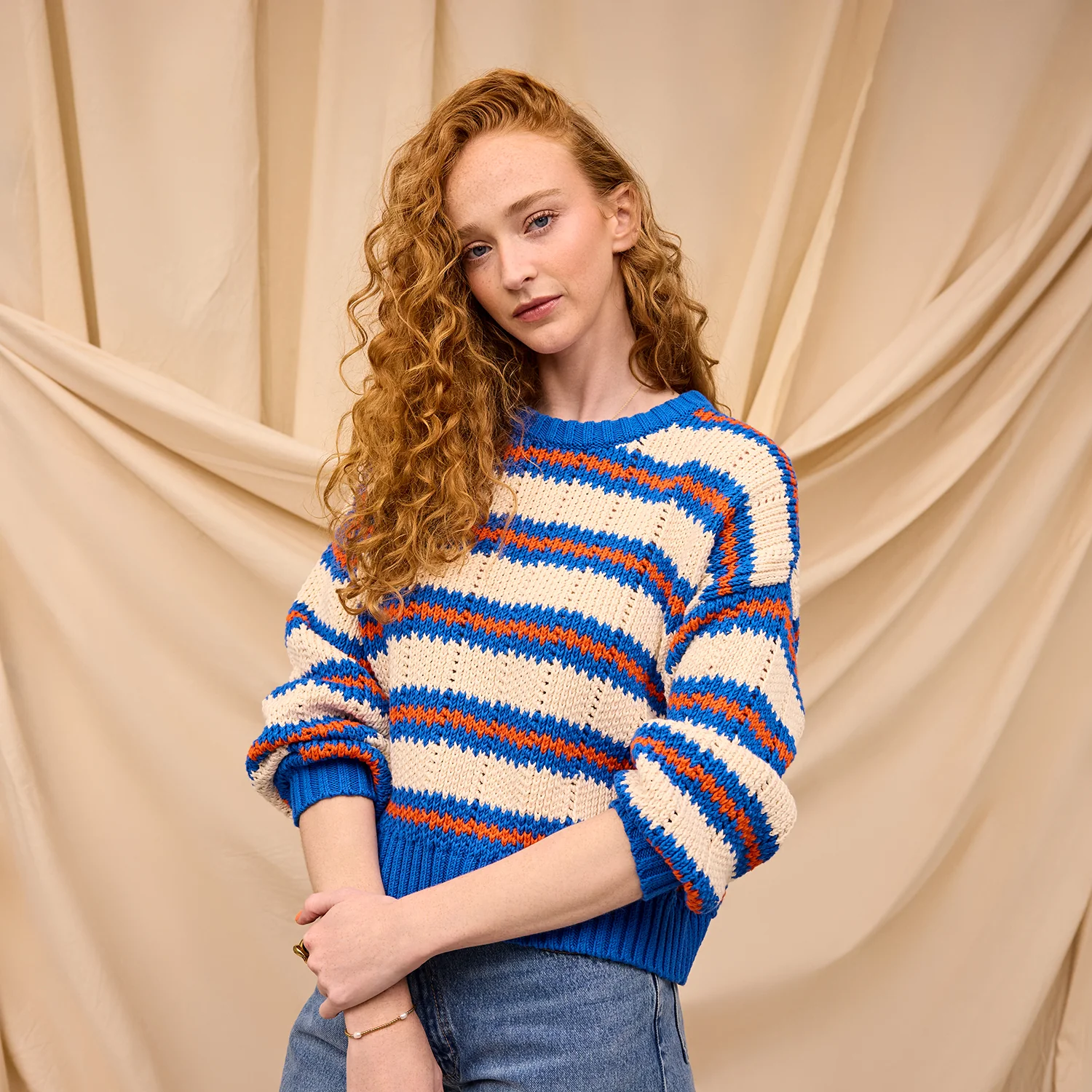 Carmila Knit Jumper - Azure - Image 4