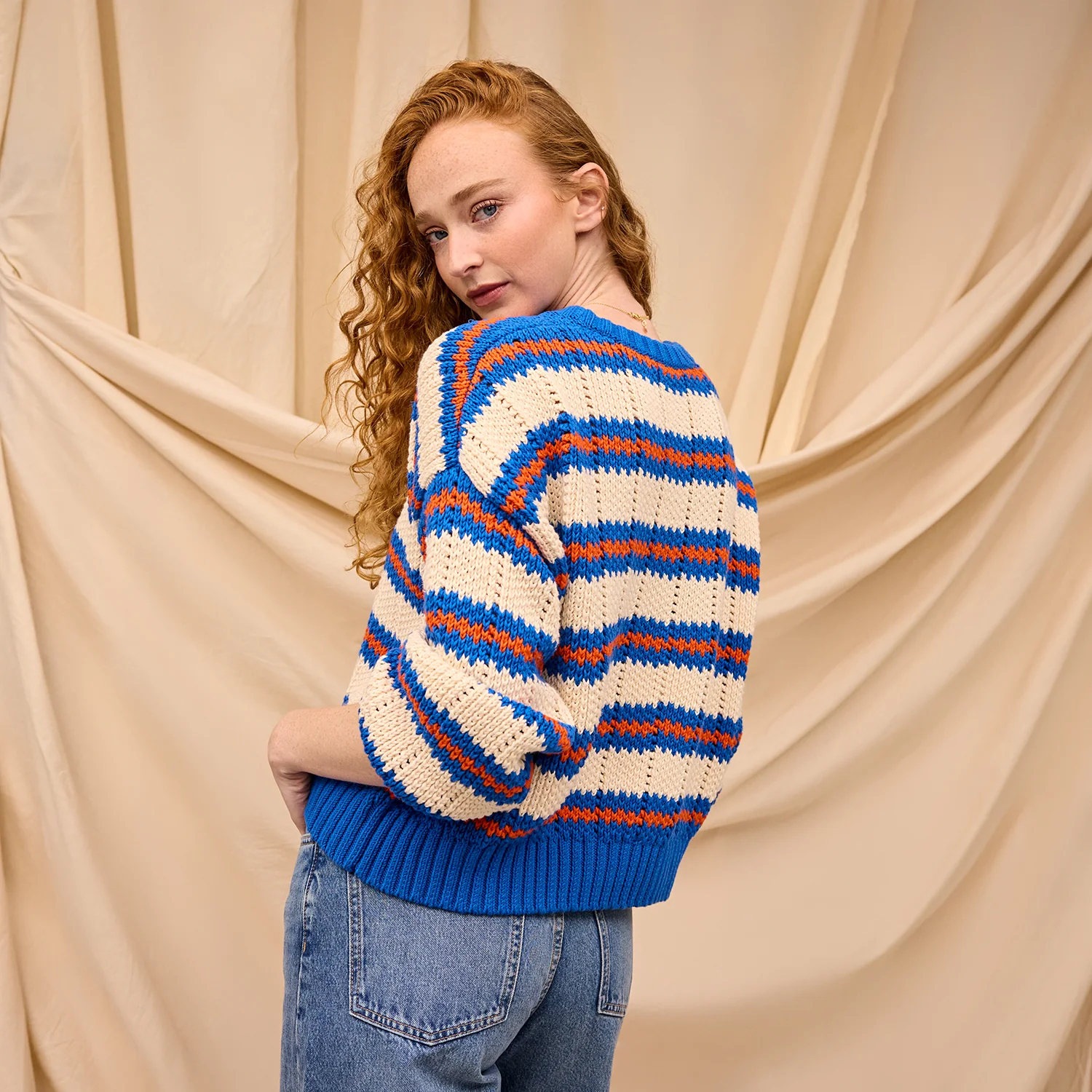 Carmila Knit Jumper - Azure - Image 5