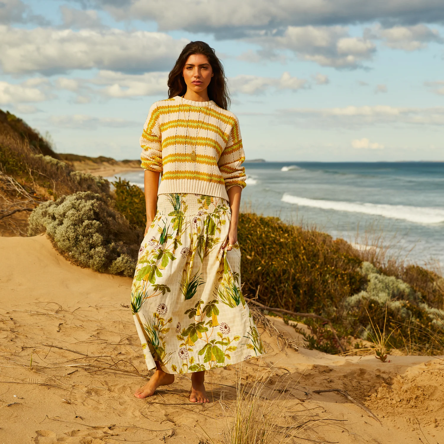 Carmila Knit Jumper - Dune - Image 2