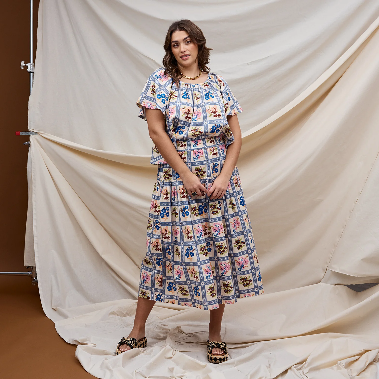 Charita Midi Skirt