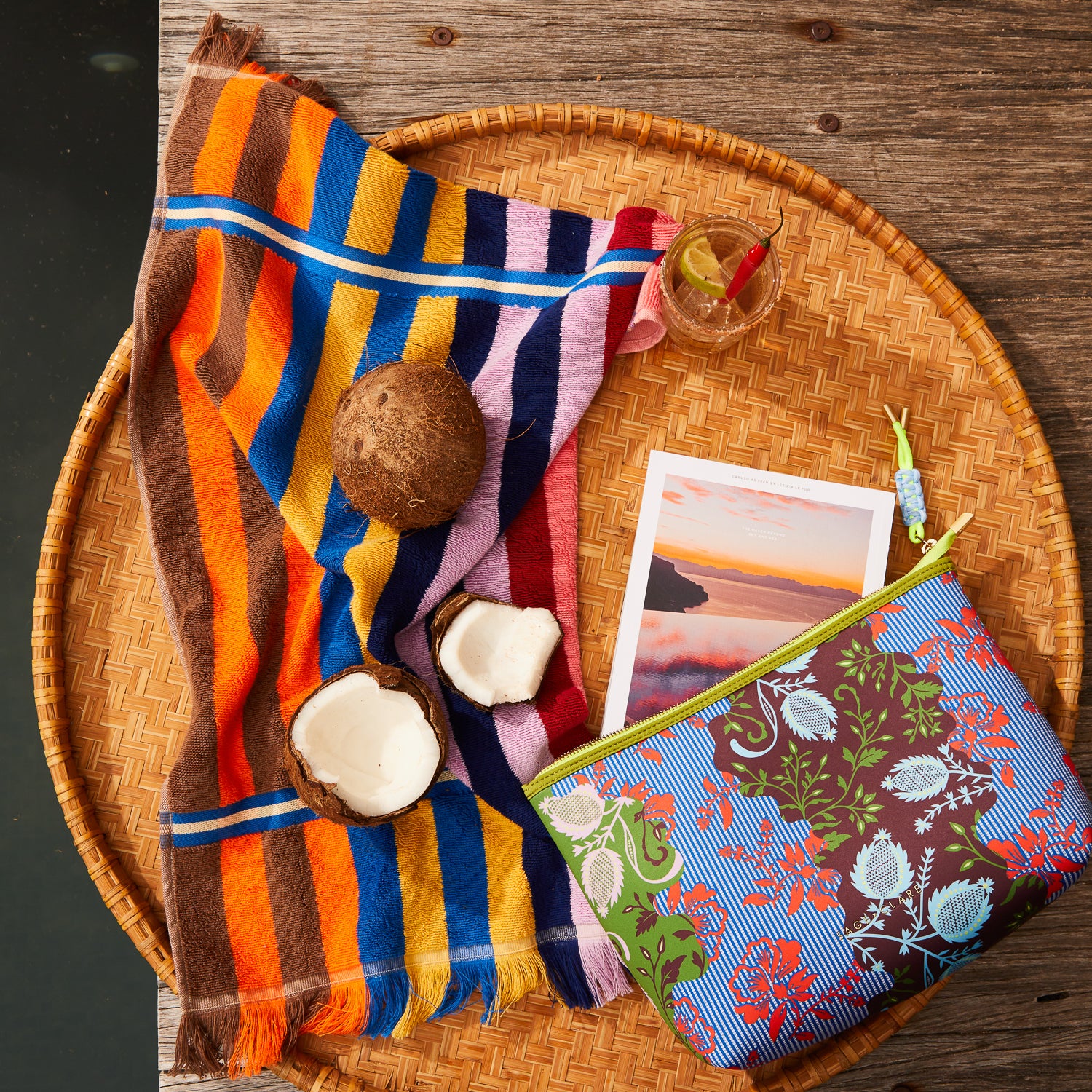 Chiara Hand Towel - Azure - Image 2