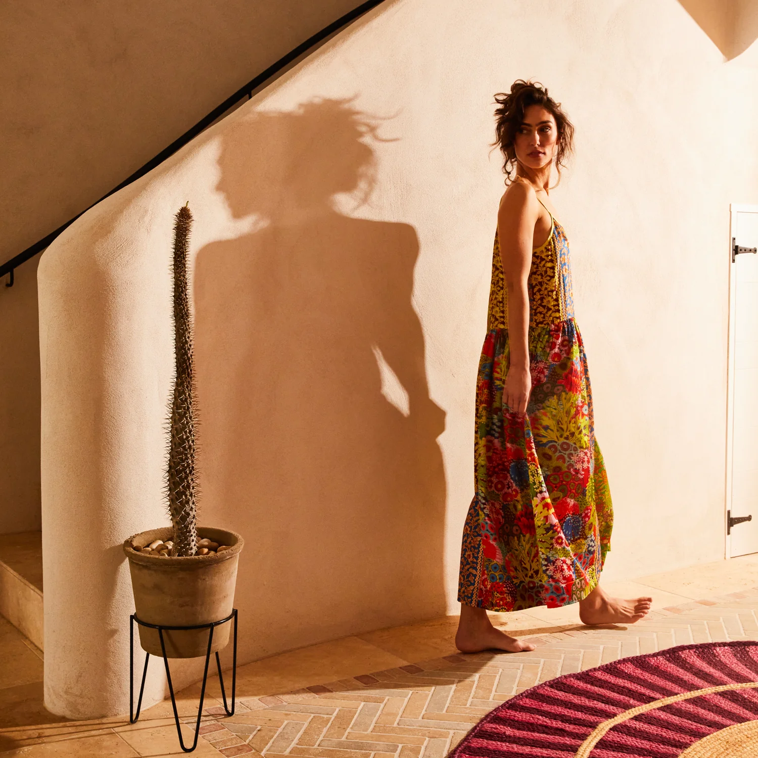 Claudia Patchwork Dress - Image 3