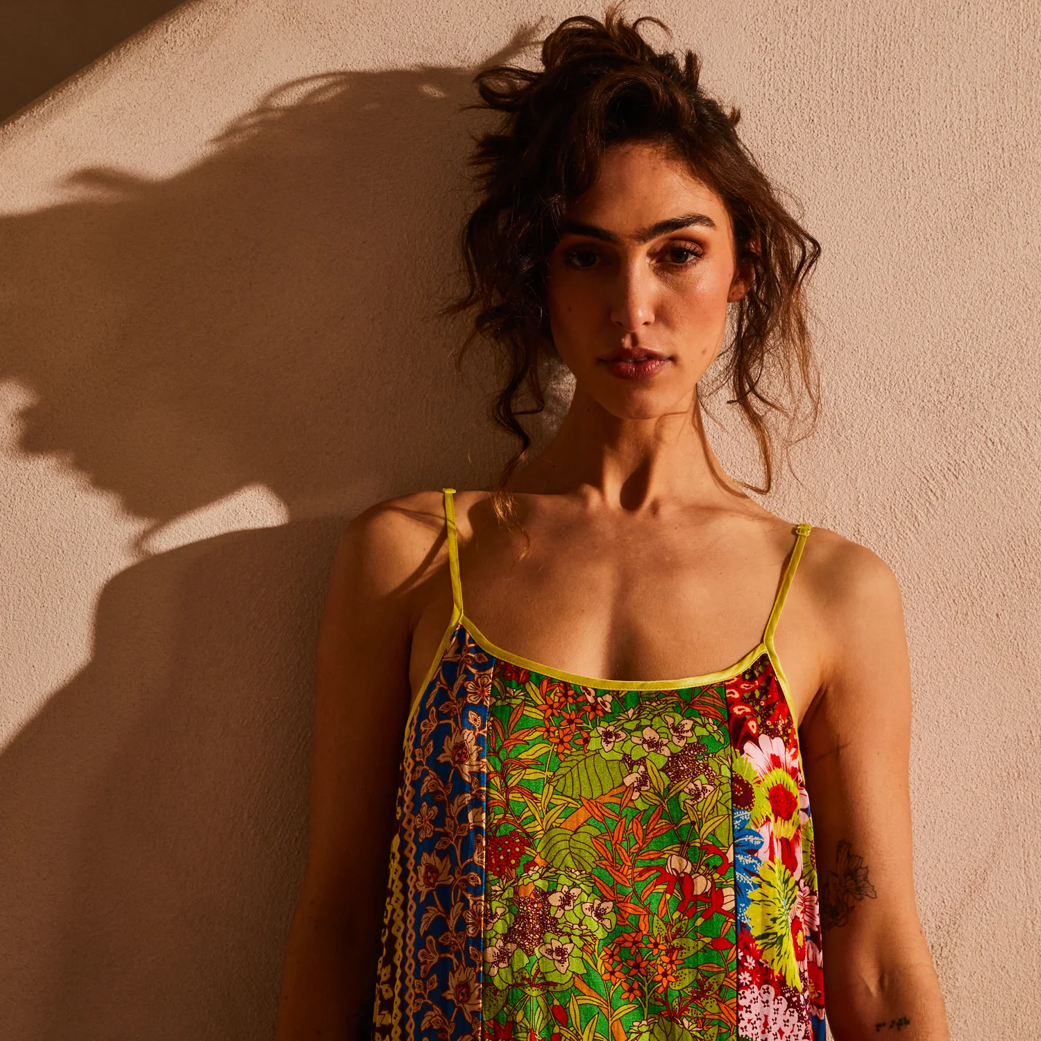 Claudia Patchwork Dress - Image 4